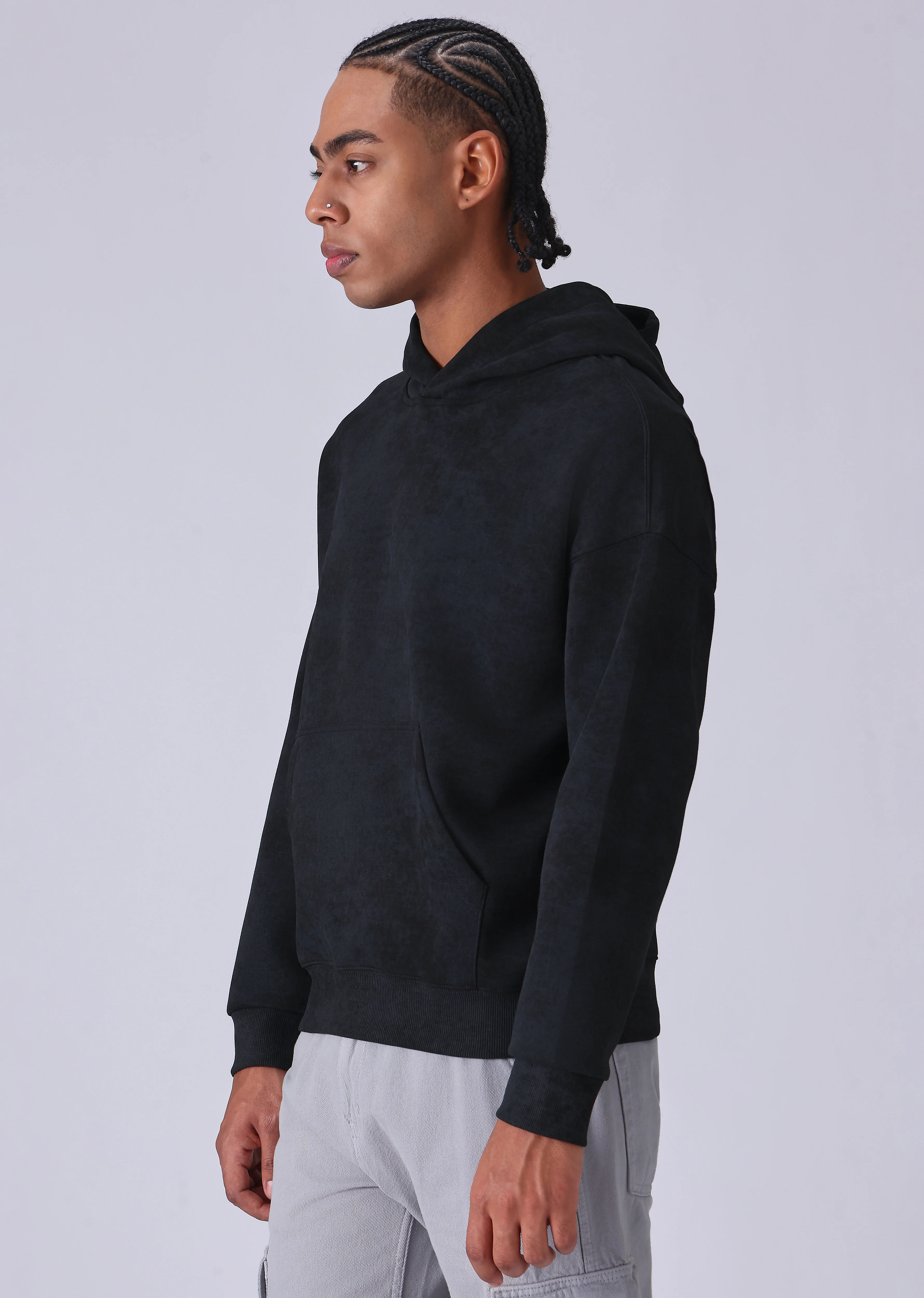 Dual Shade Black Hoodie - Image 4