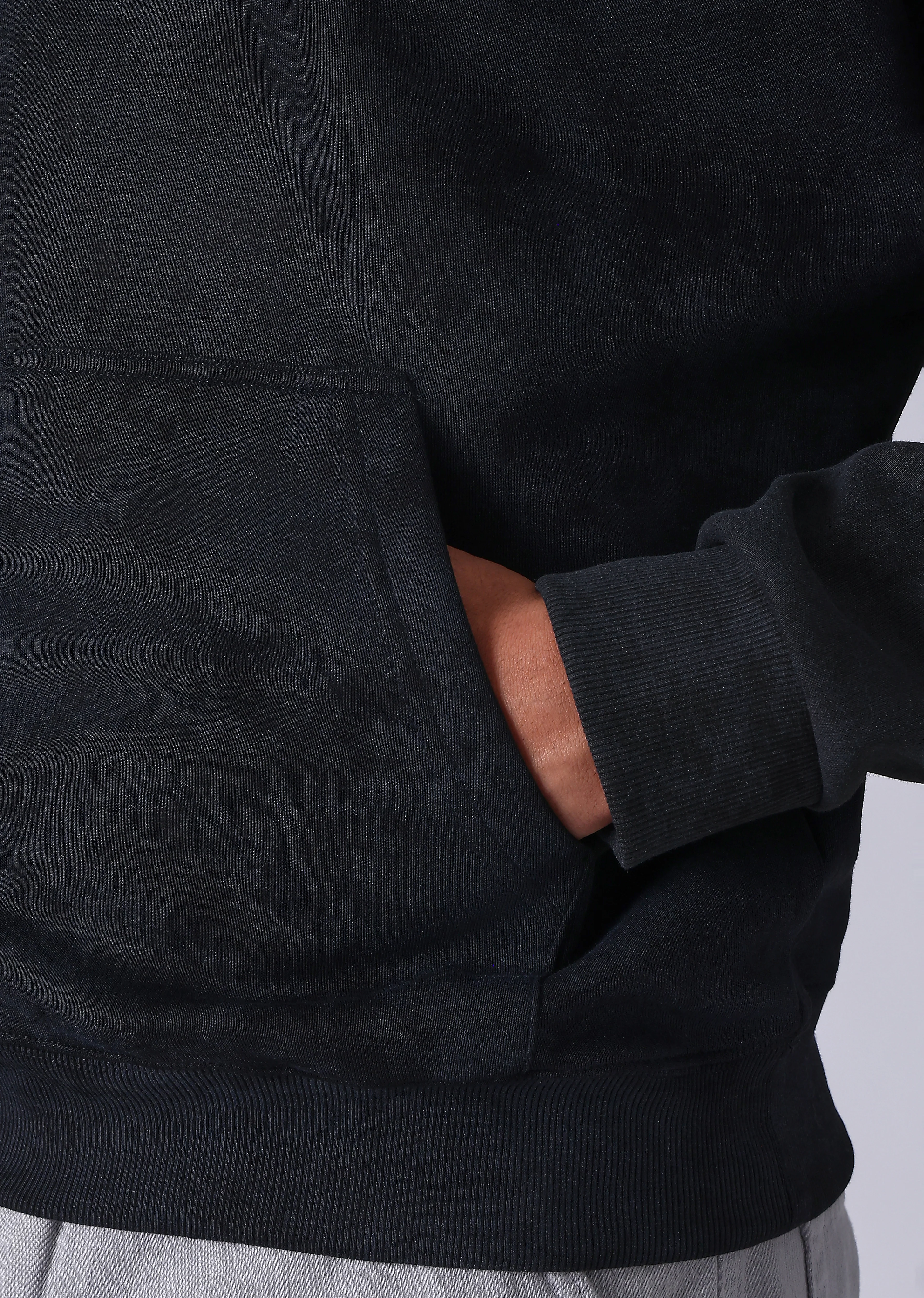 Dual Shade Black Hoodie - Image 5