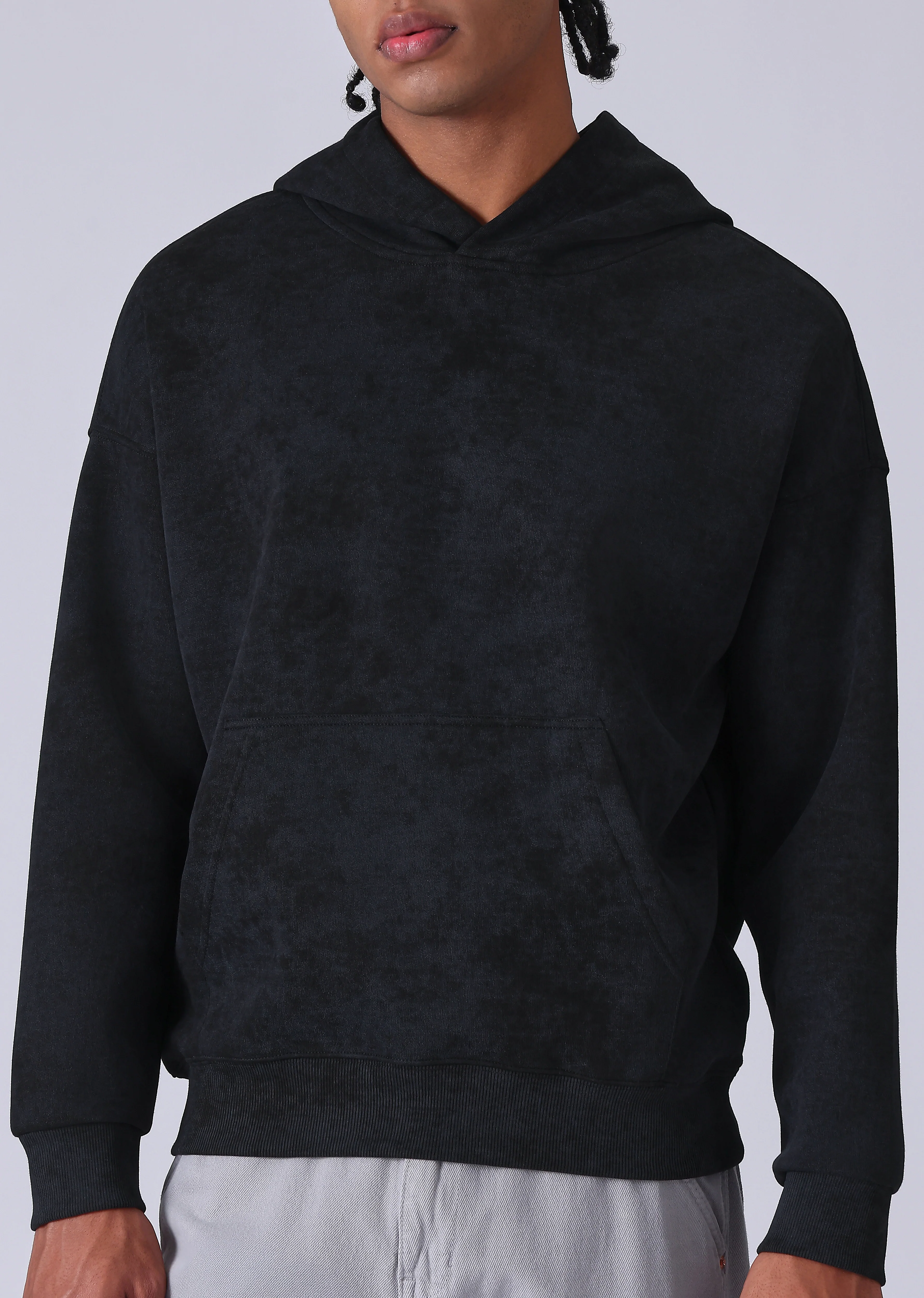 Dual Shade Black Hoodie - Image 7
