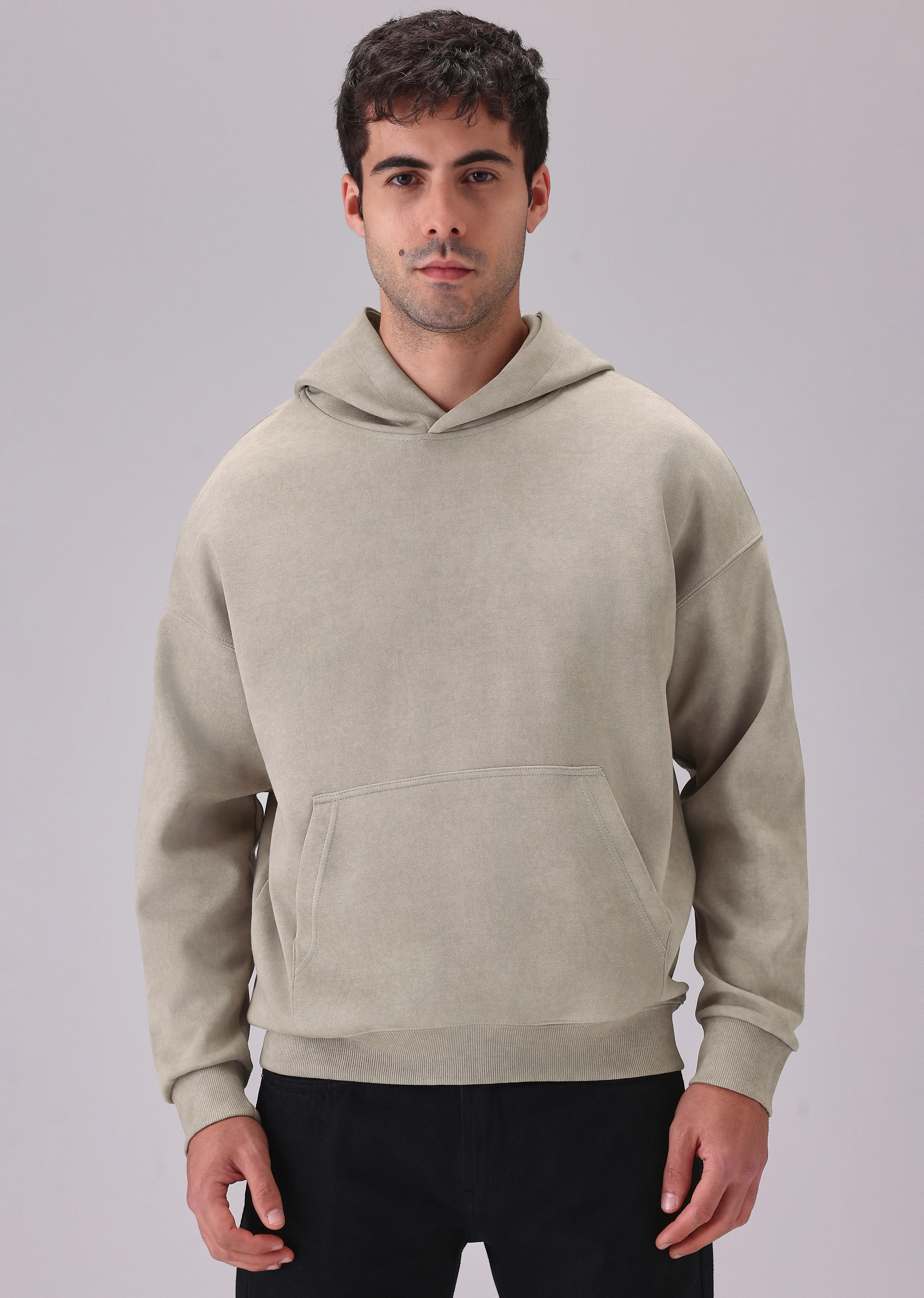 Dual Shade Grey Hoodie - Image 3