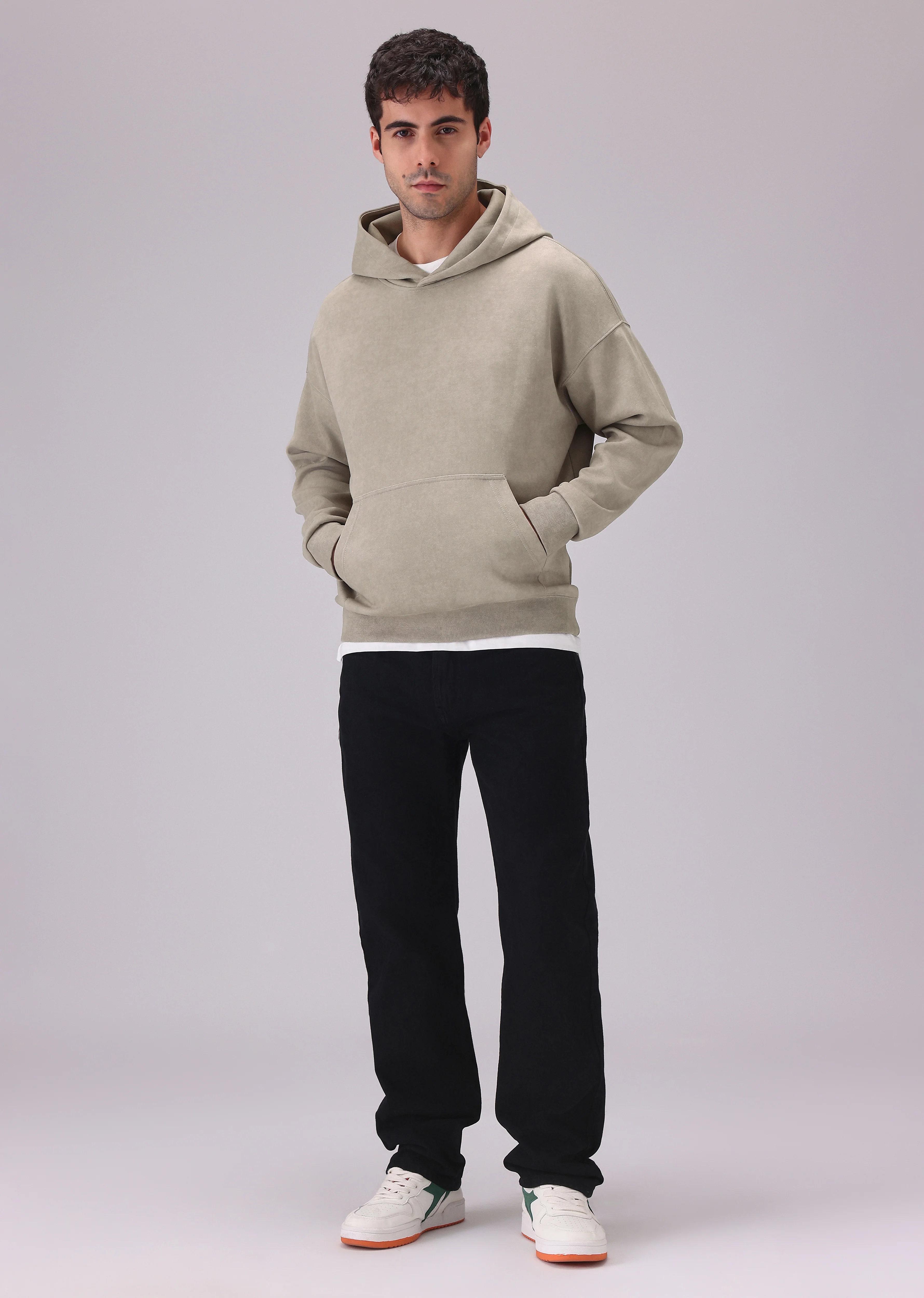 Dual Shade Grey Hoodie - Image 6