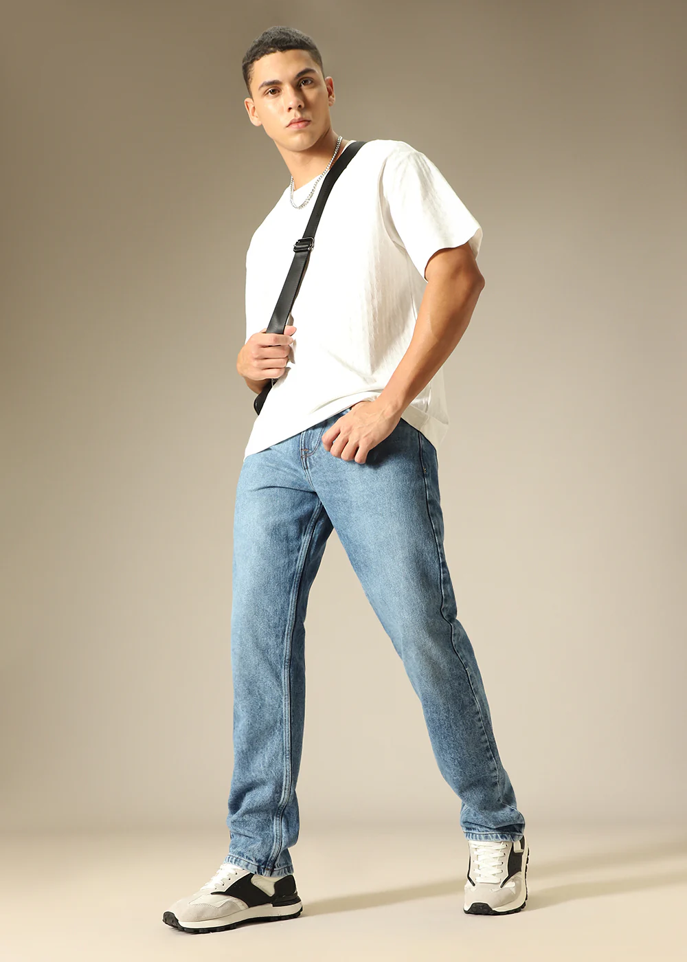 Dusky Blue Wash Denim - Image 7