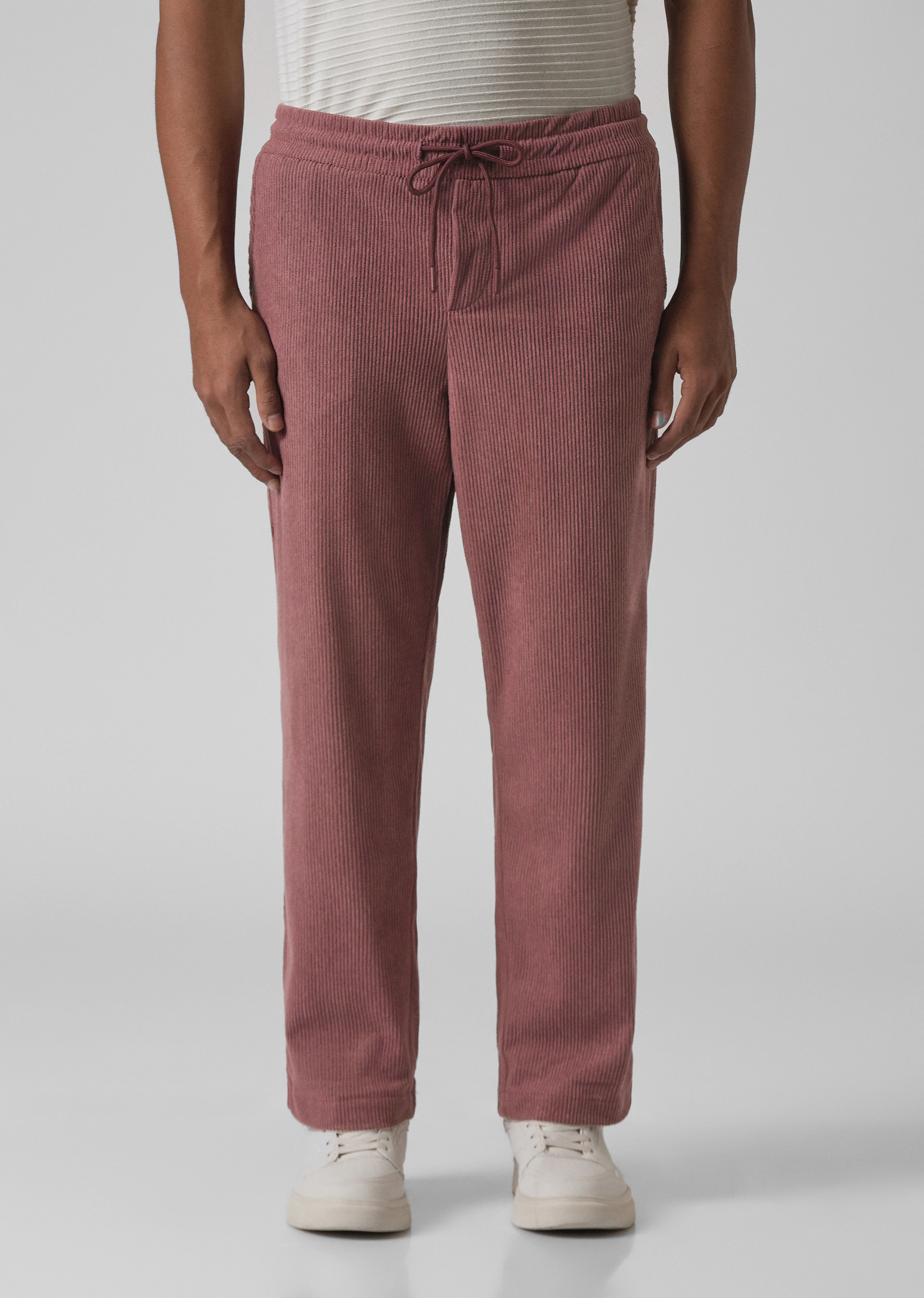 Dusty Rose Corduroy Pants - Image 3