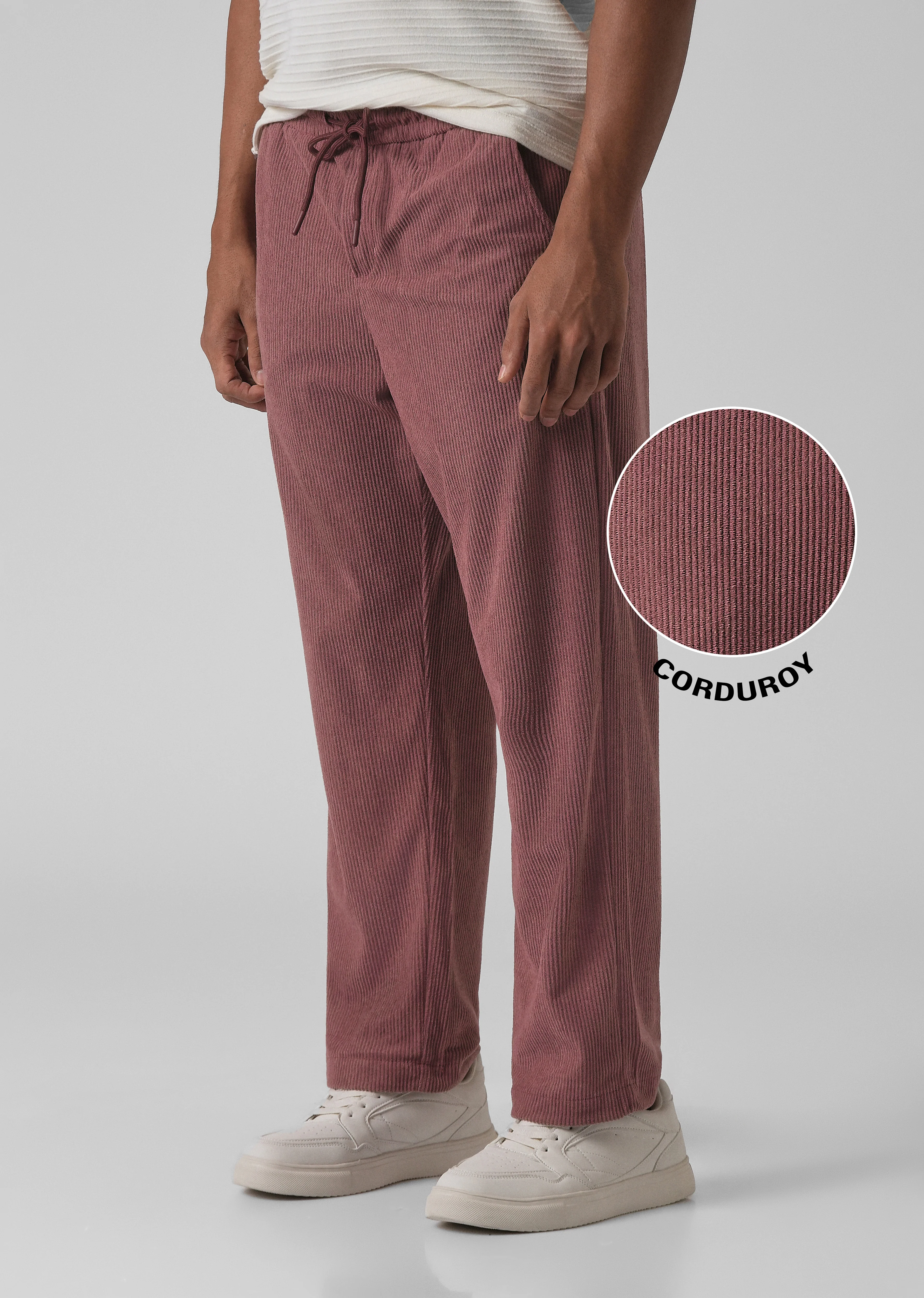 Dusty Rose Corduroy Pants - Image 7