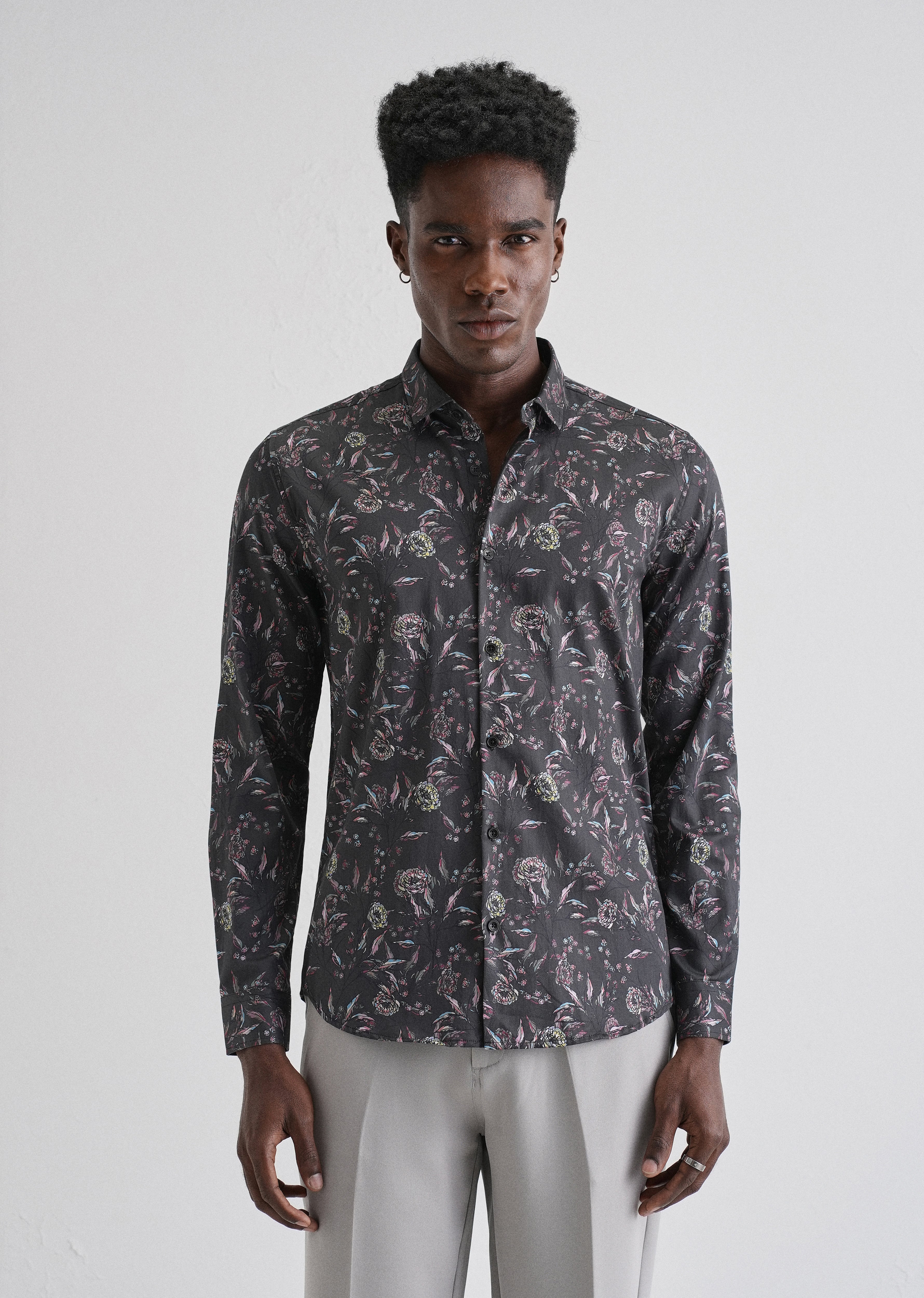 Elevated Floral Printed Shirt - Image 3
