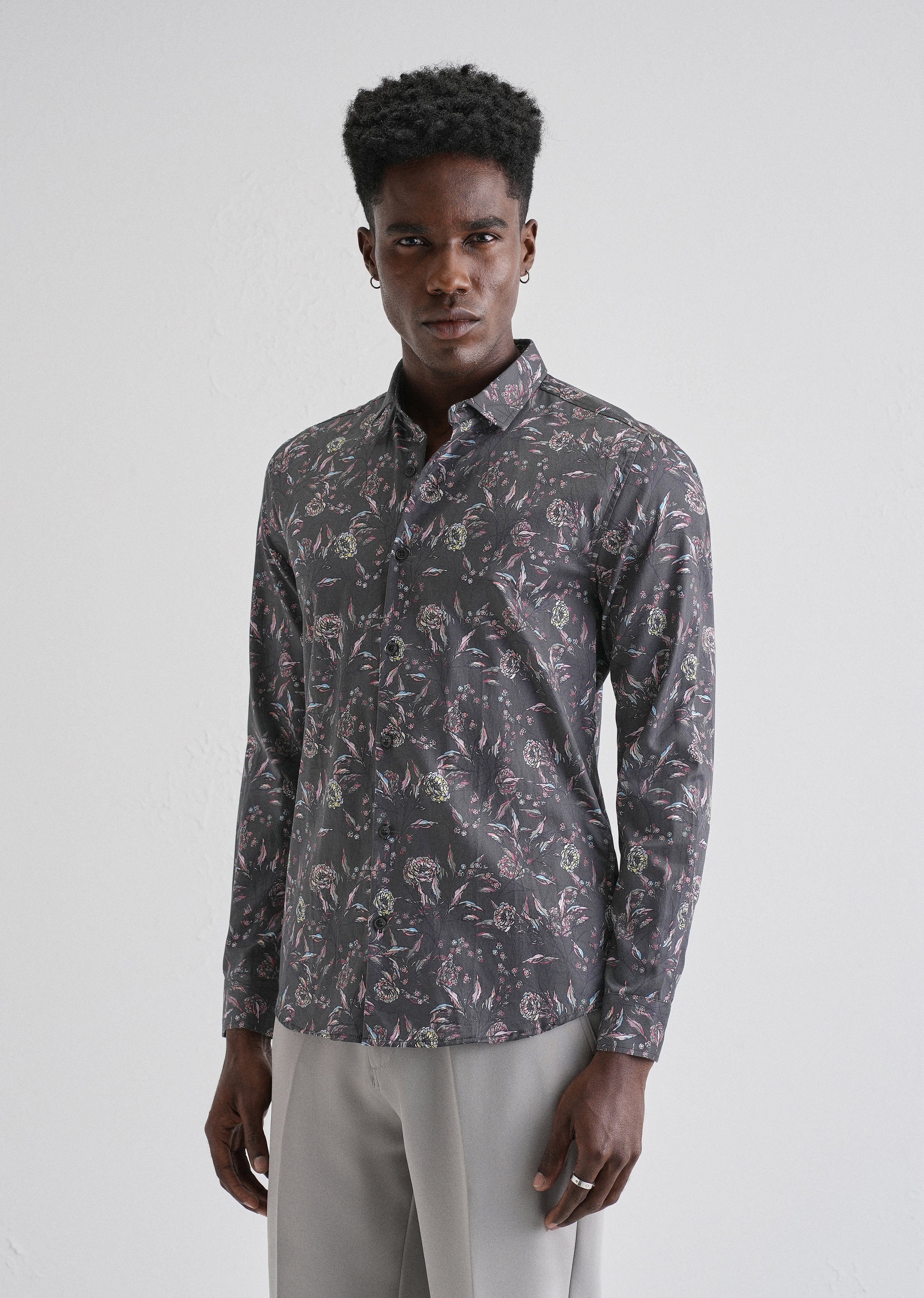 Elevated Floral Printed Shirt - Image 4
