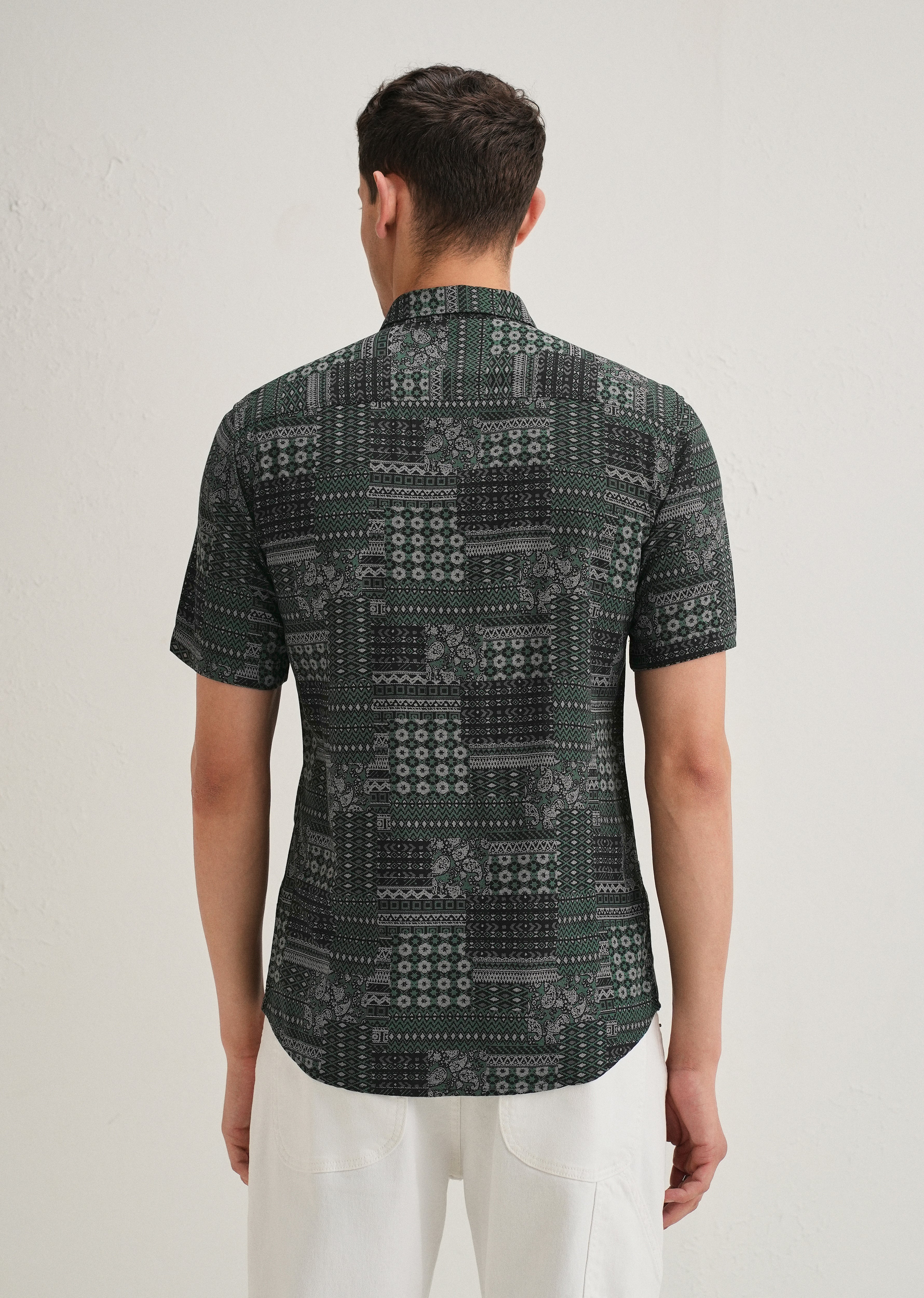 Ethnic Print Shirt - Image 2