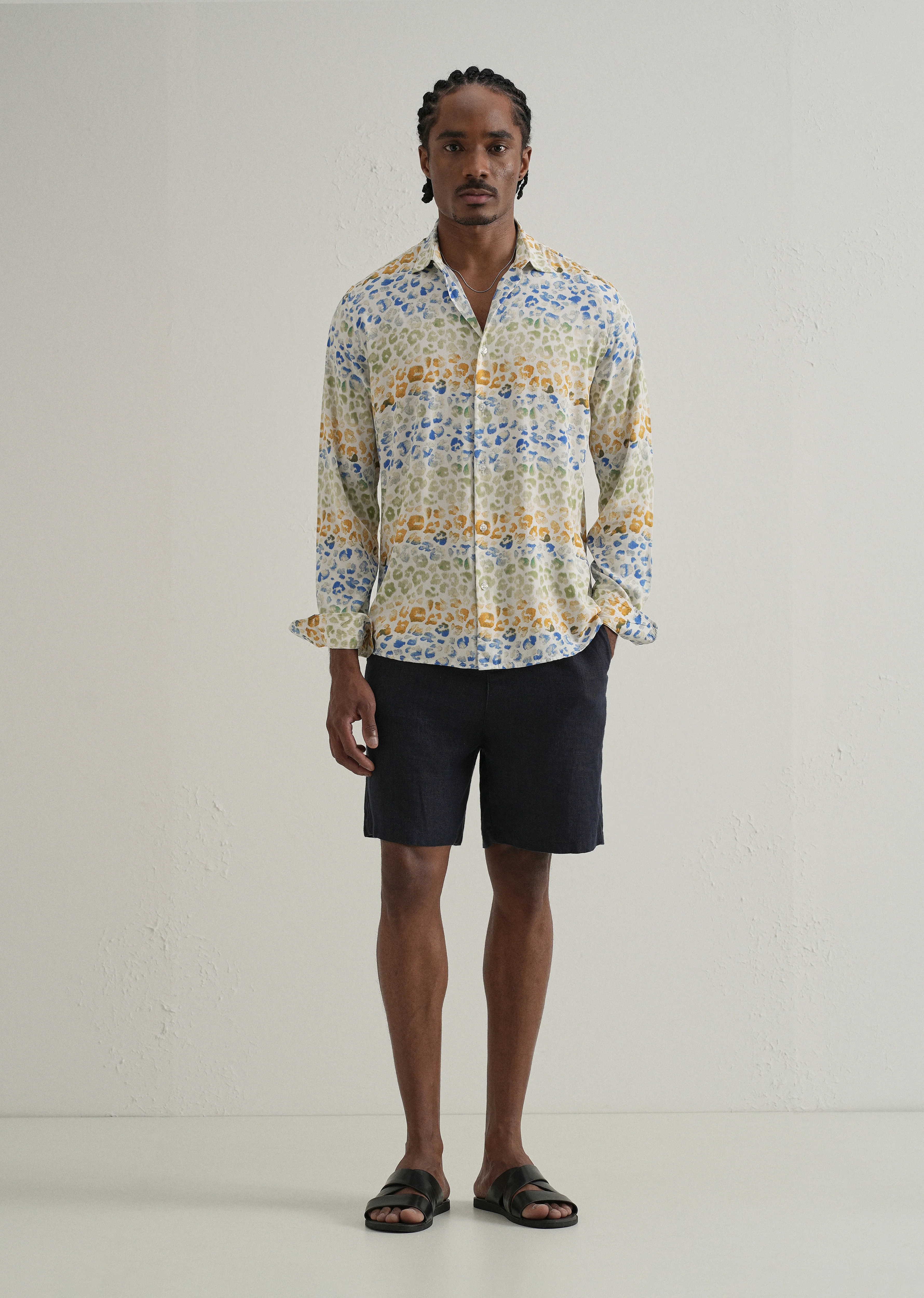 Exotic Fauna Print Full sleeve shirt - Image 6