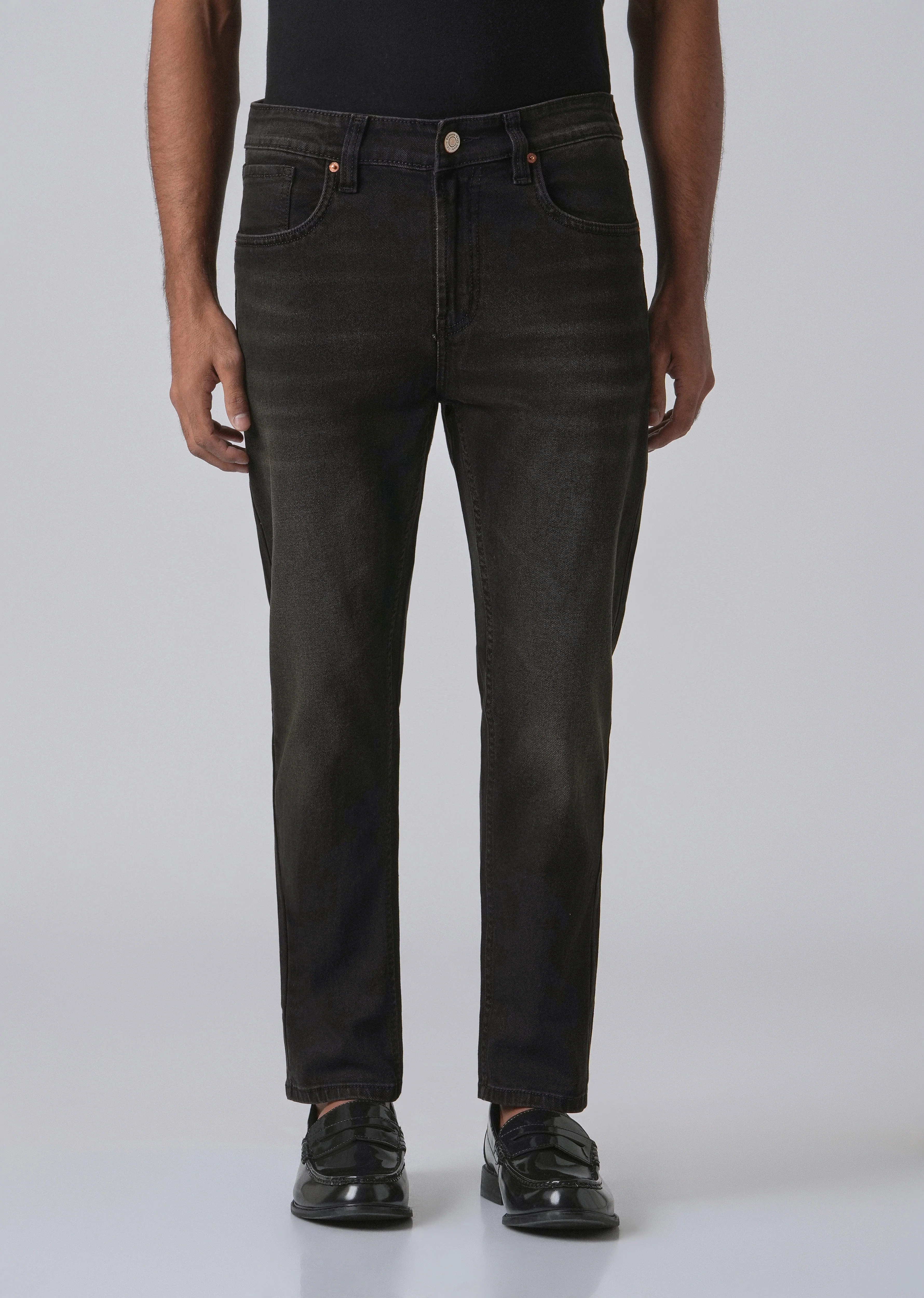 Fade Grey Slim Fit Denim - Image 3