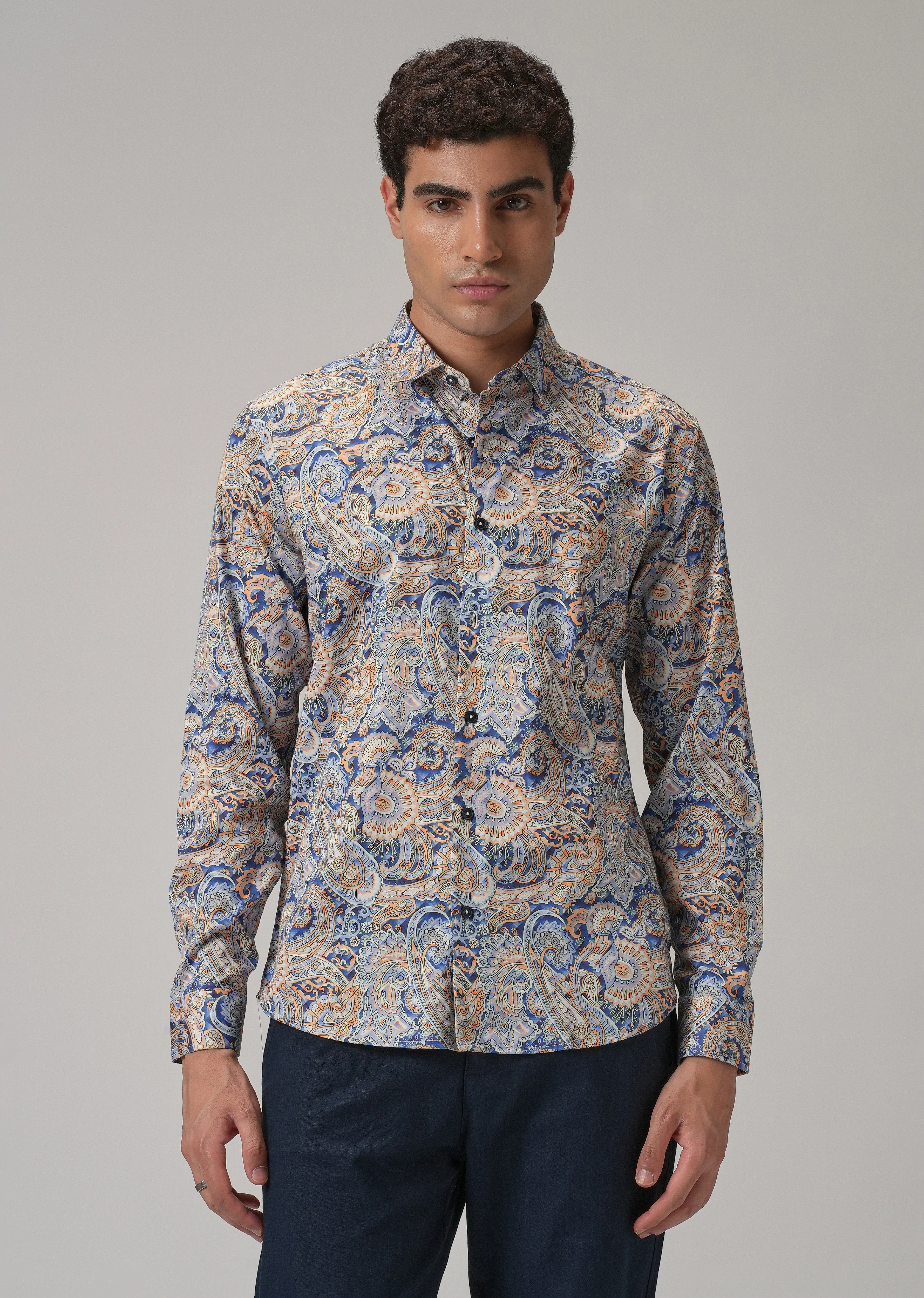 Fantasy Printed Full-Sleeves Shirt - Image 3