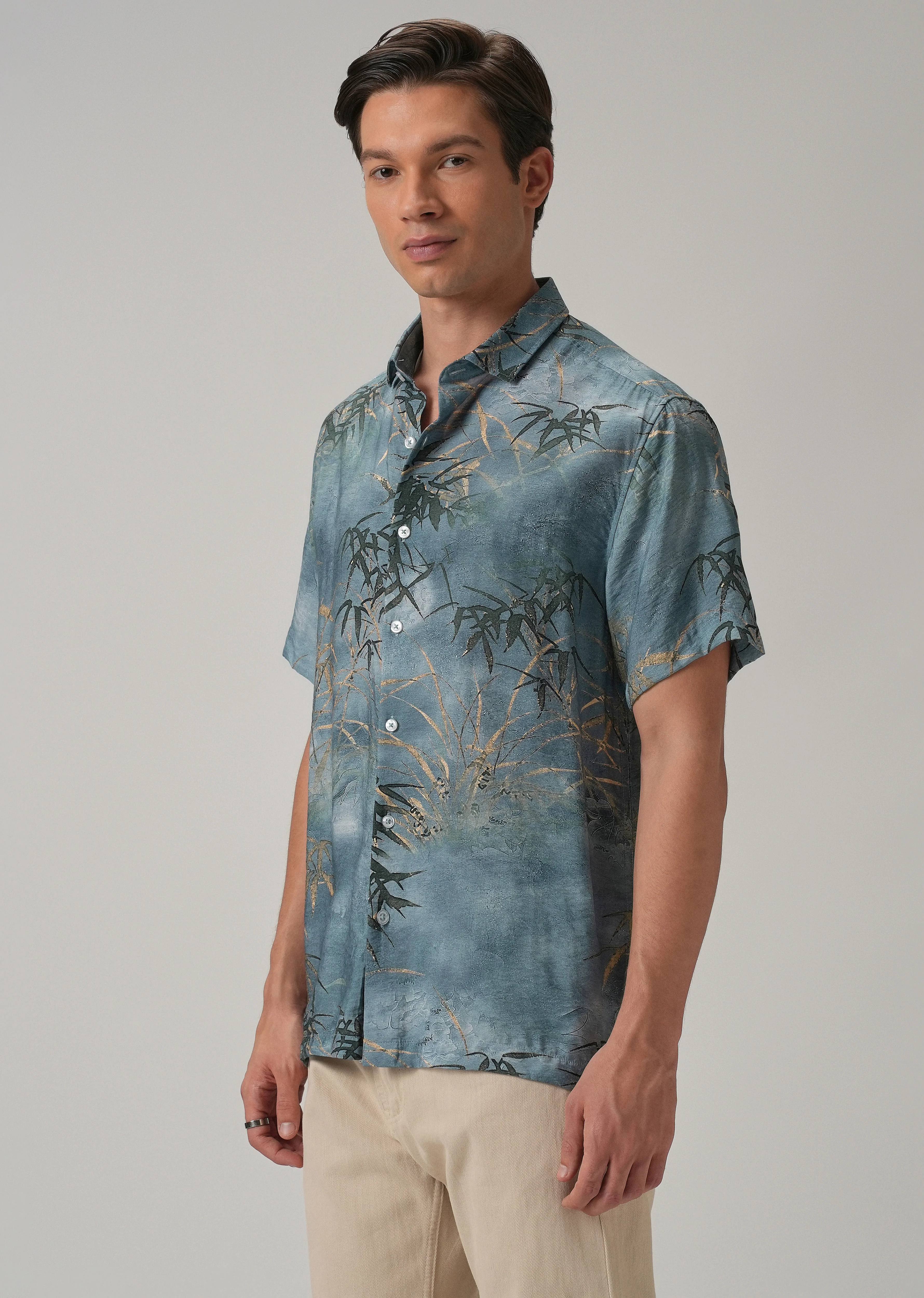 Fern Fronds Printed Shirt - Image 4