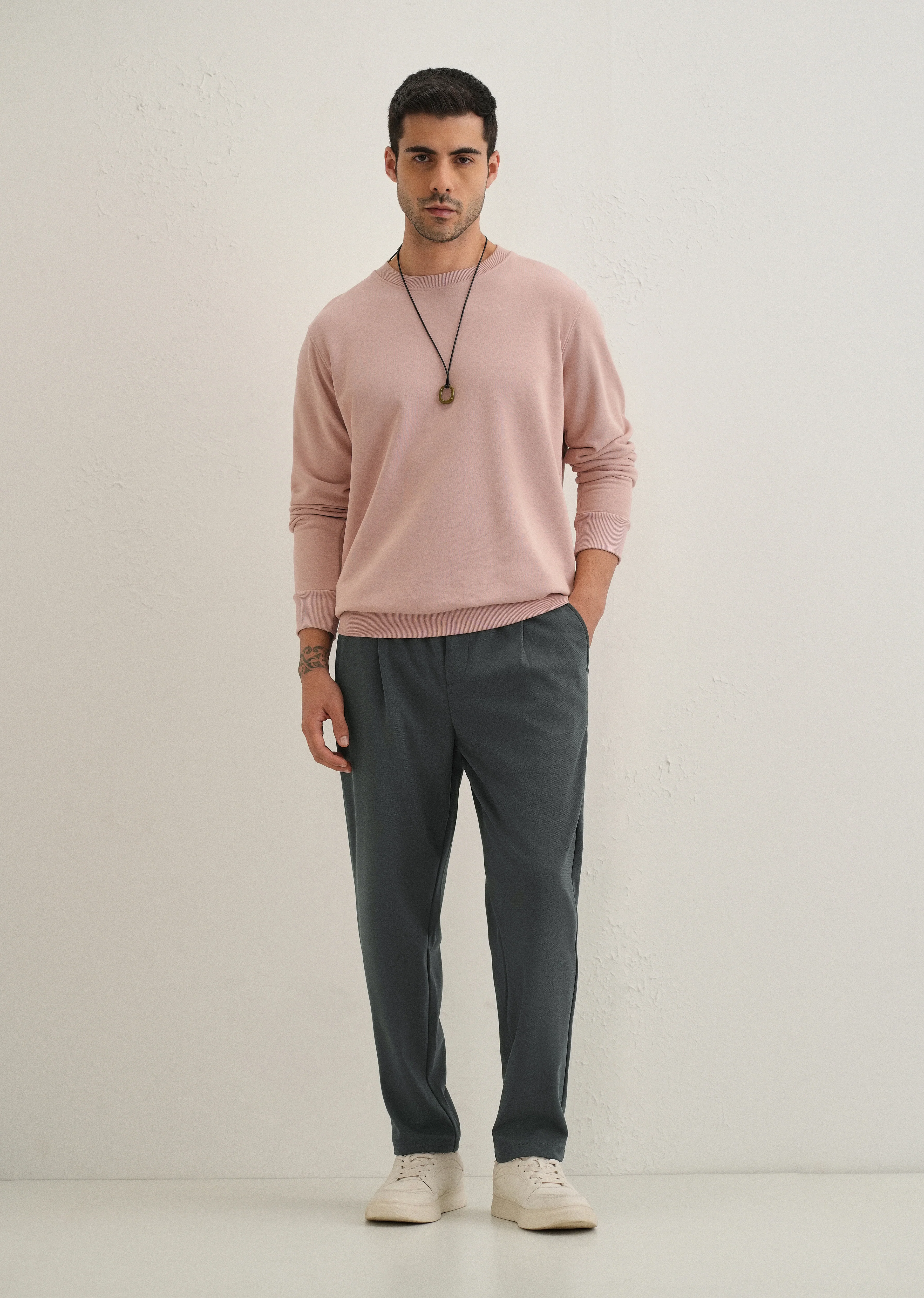 Flexi Dark Grey Korean Trouser - Image 6
