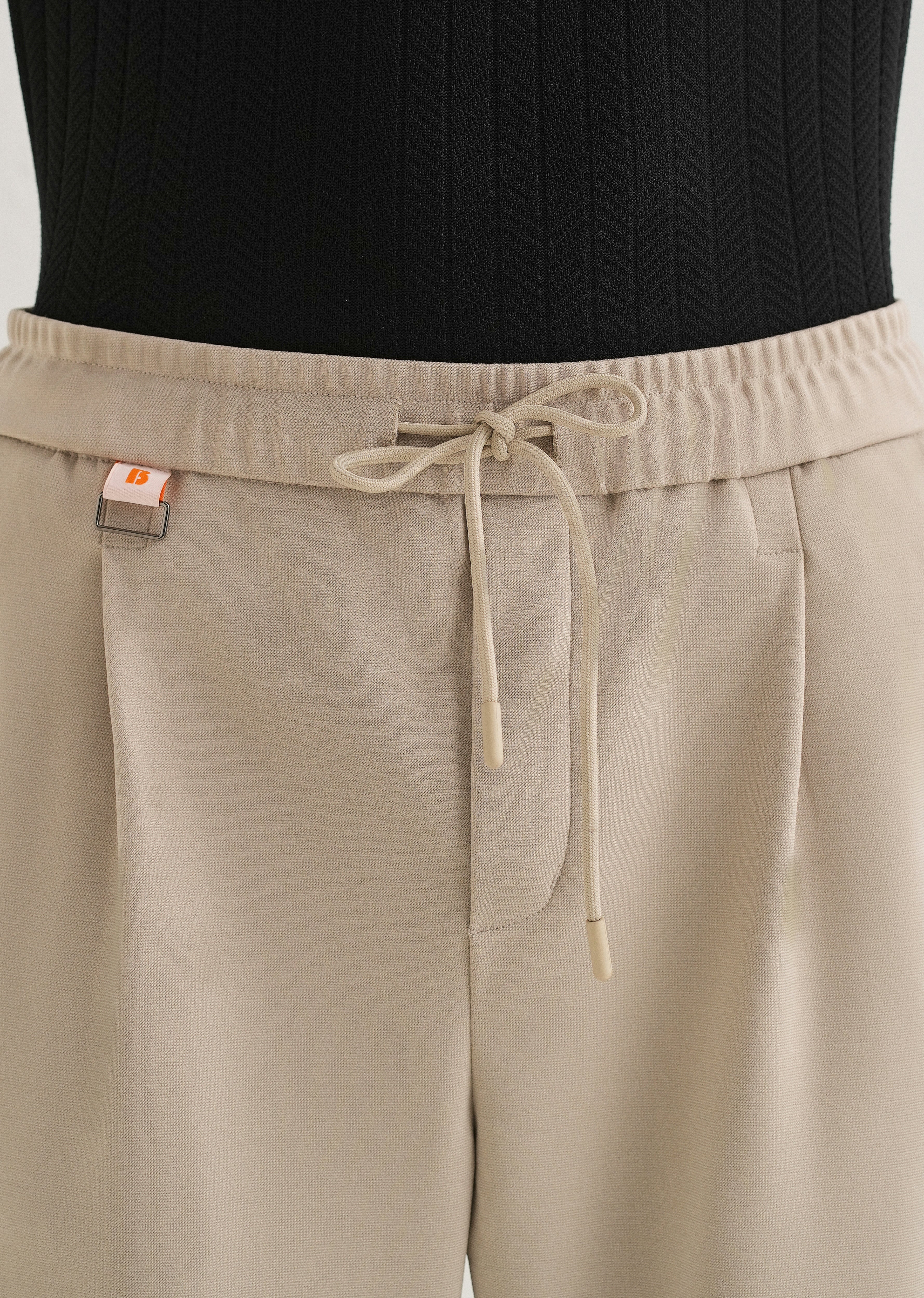 Flexi Sand Beige Korean Trouser - Image 5