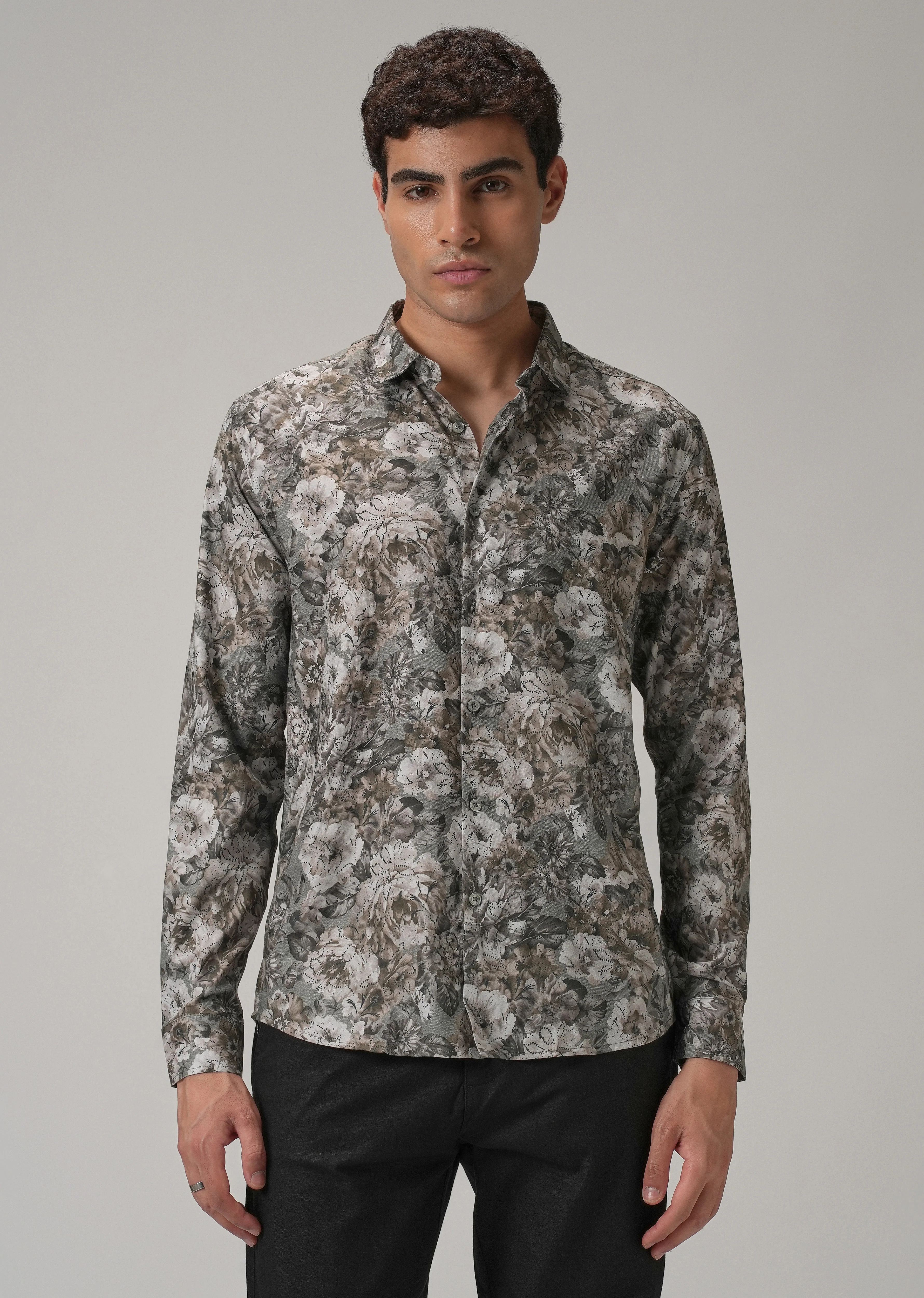 Floral Chintz Printed Shirt - Image 3