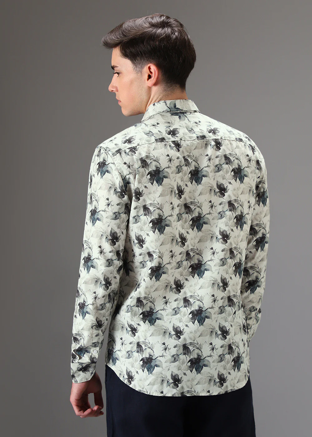 Floral Linen Printed Shirt - Image 4