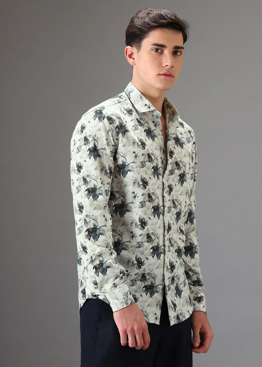 Floral Linen Printed Shirt - Image 5