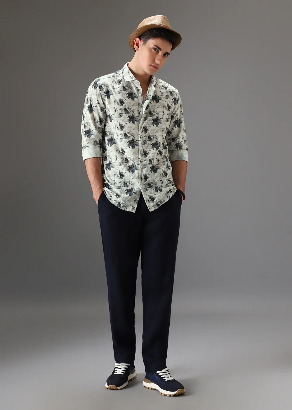 Floral Linen Printed Shirt - Image 6