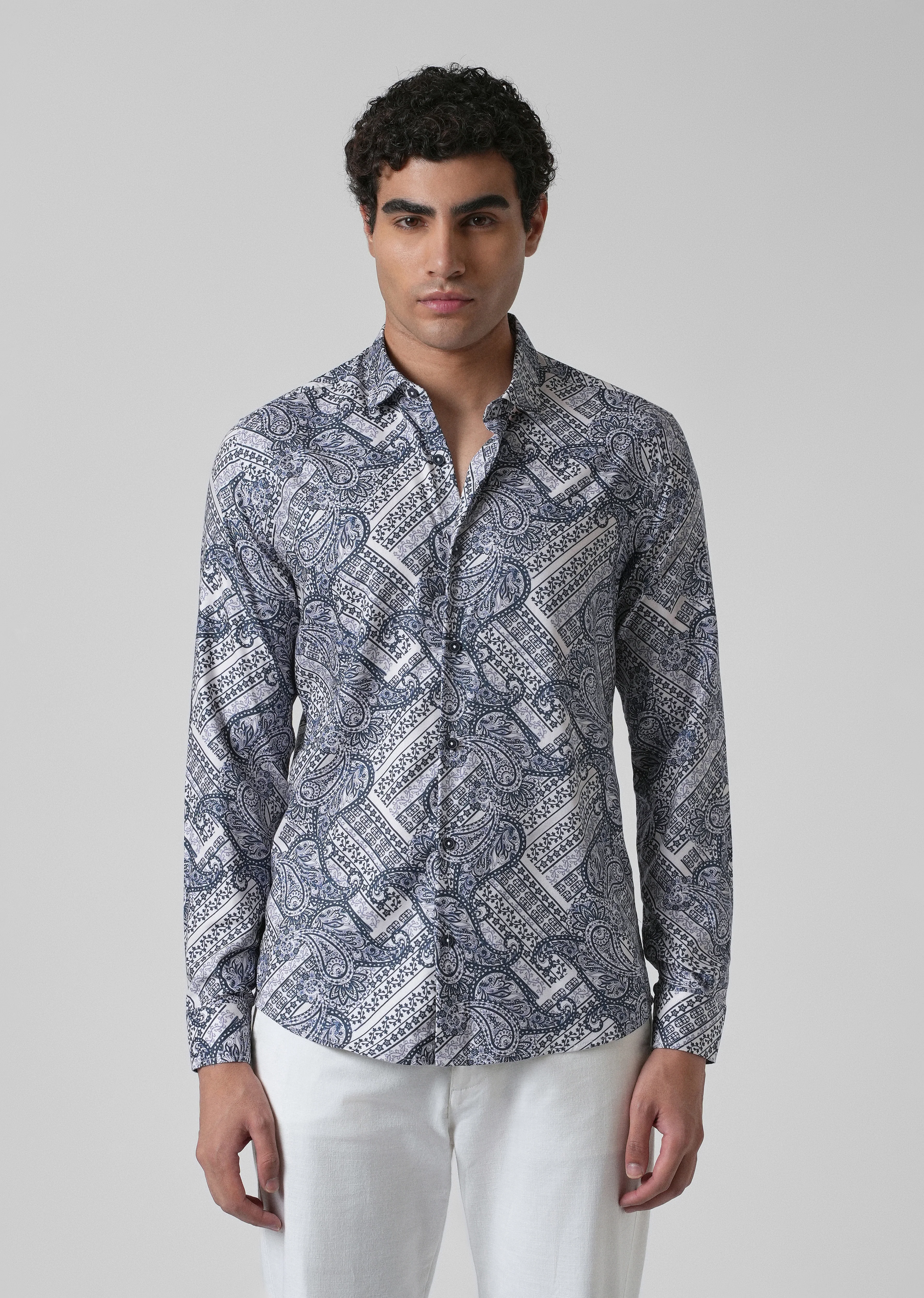 Paisley Print Shirt - Image 3