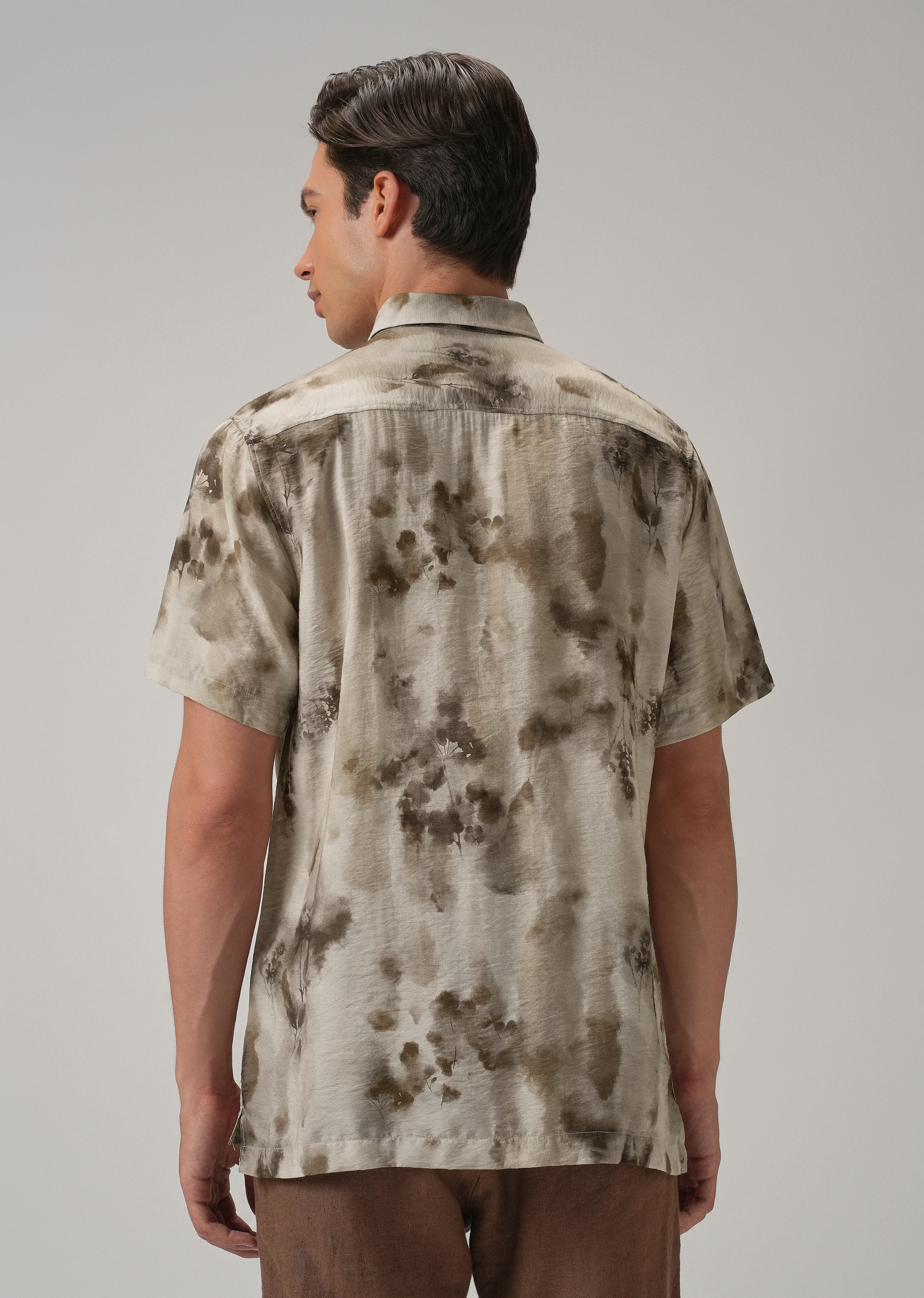 Floral Wash Printed Shirt - Image 2