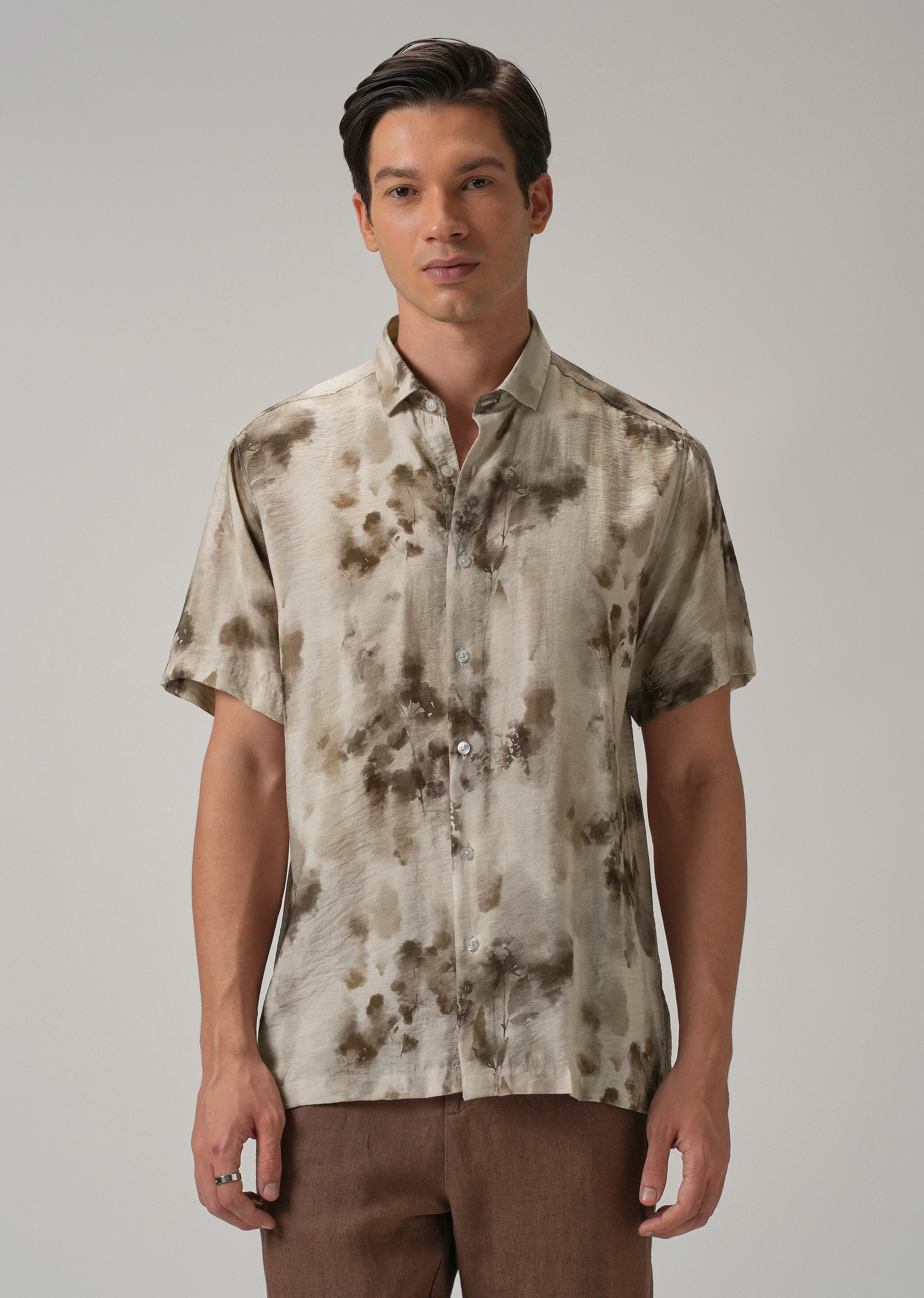 Floral Wash Printed Shirt - Image 3