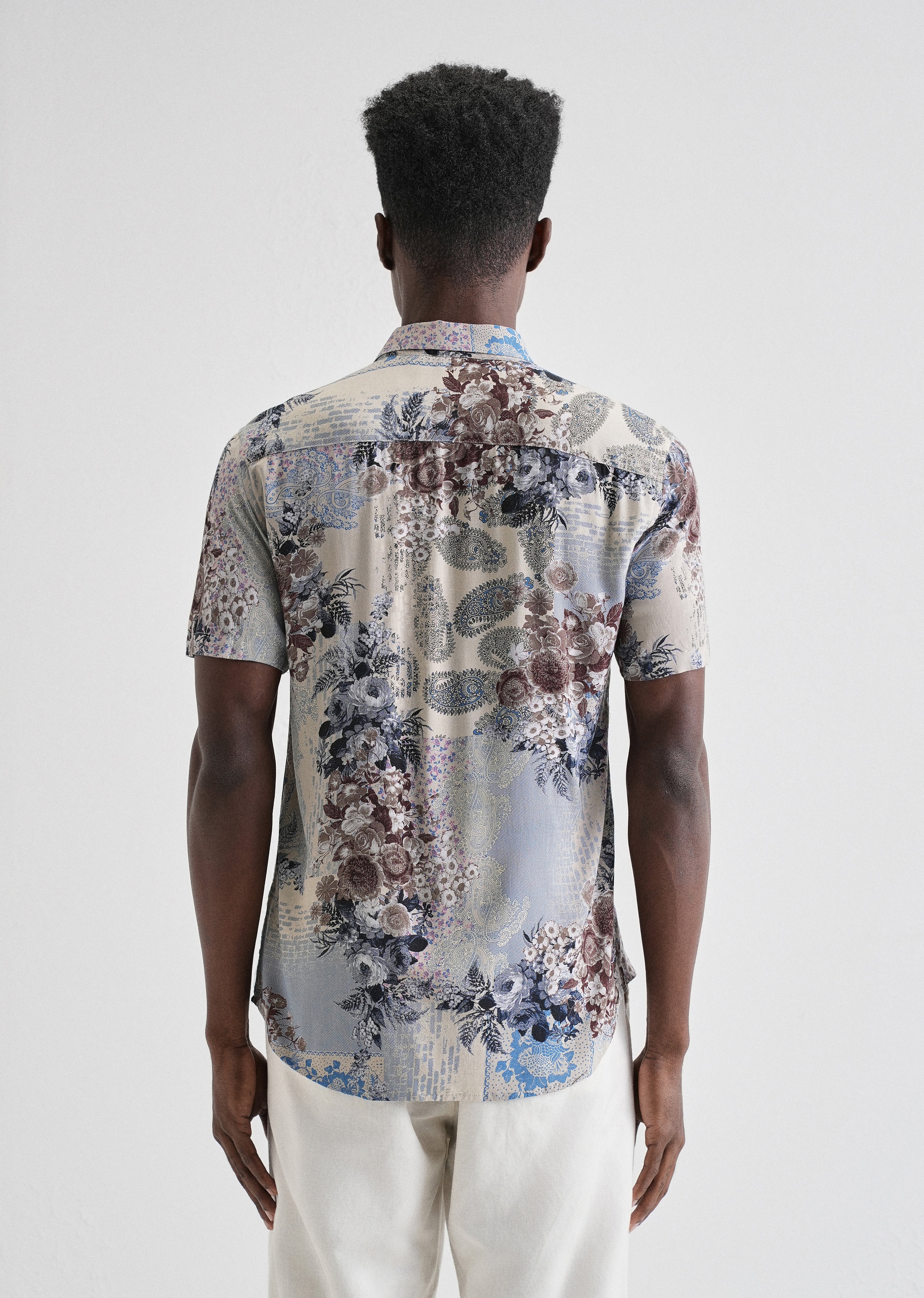 Florets Rose Feather shirt - Image 2
