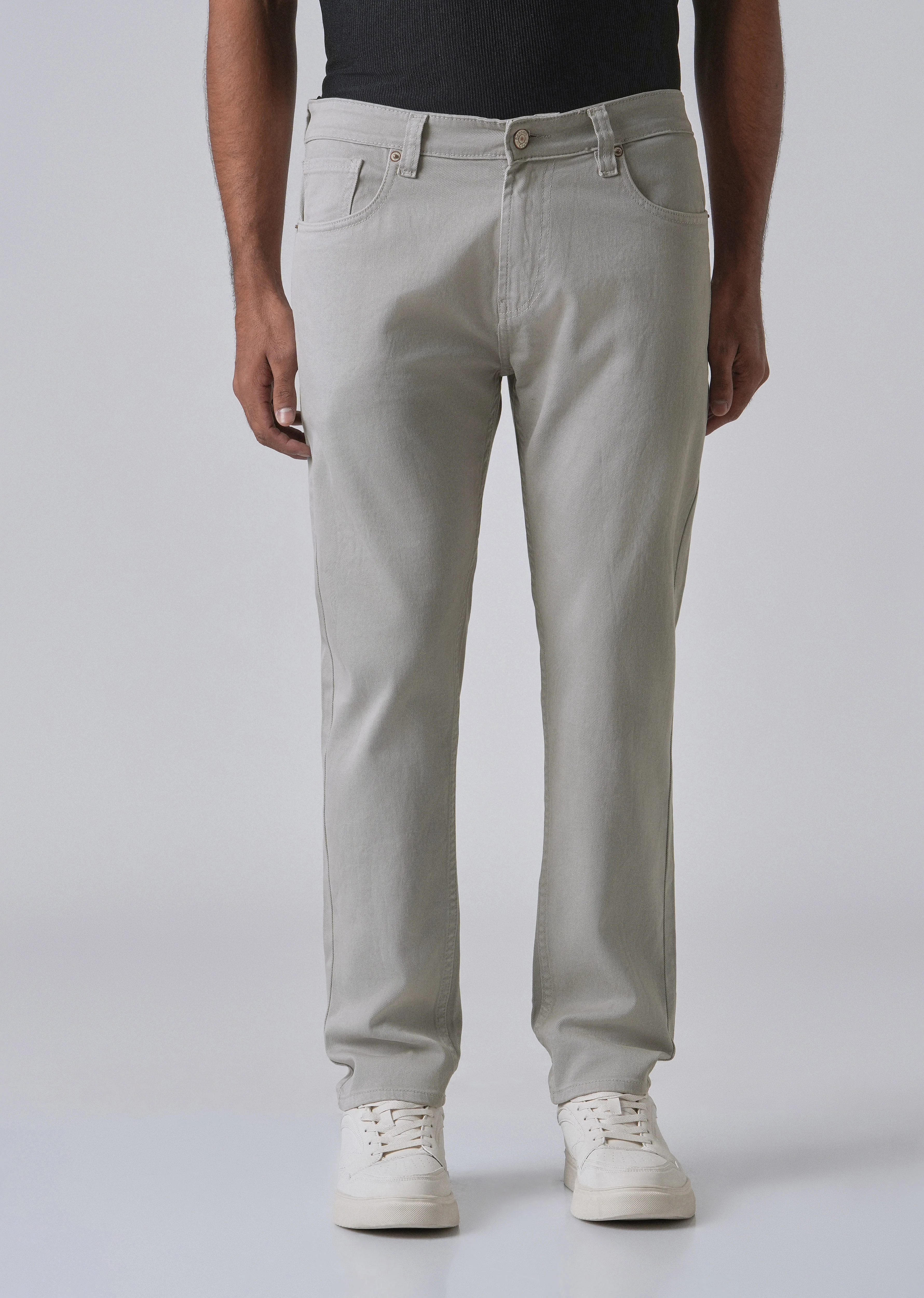 Fog Gray Slim fit Jeans - Image 3