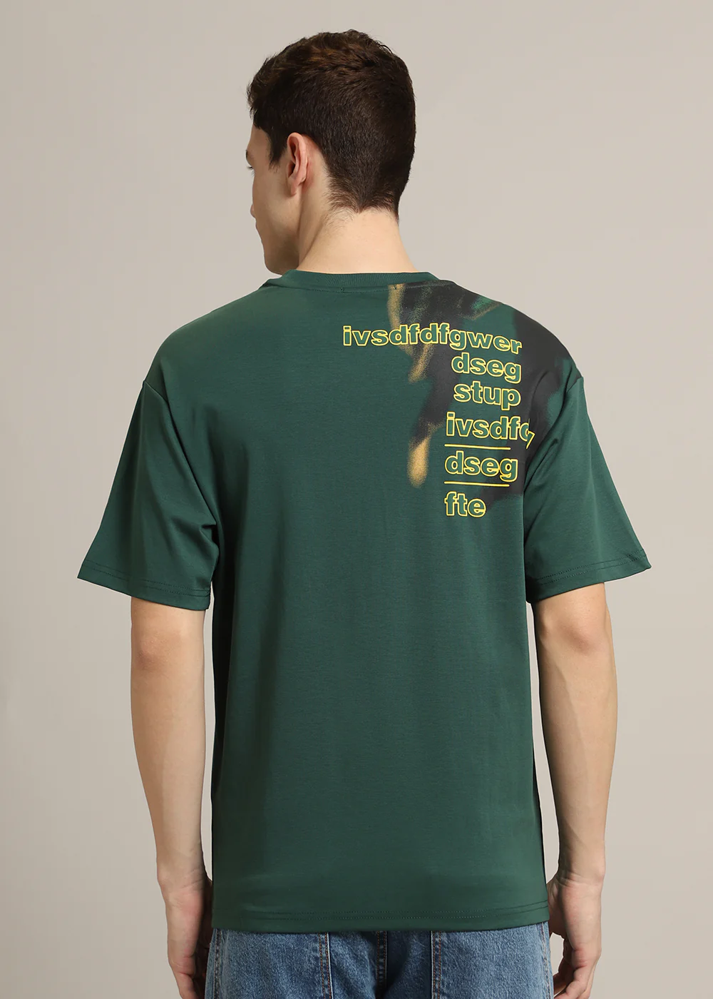 Fontastic Green Oversized T-shirt - Image 5