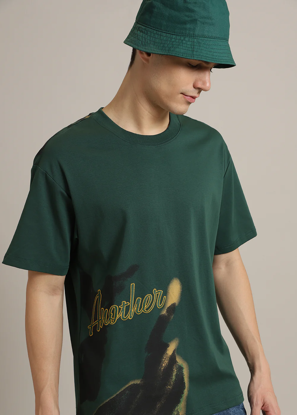 Fontastic Green Oversized T-shirt - Image 7