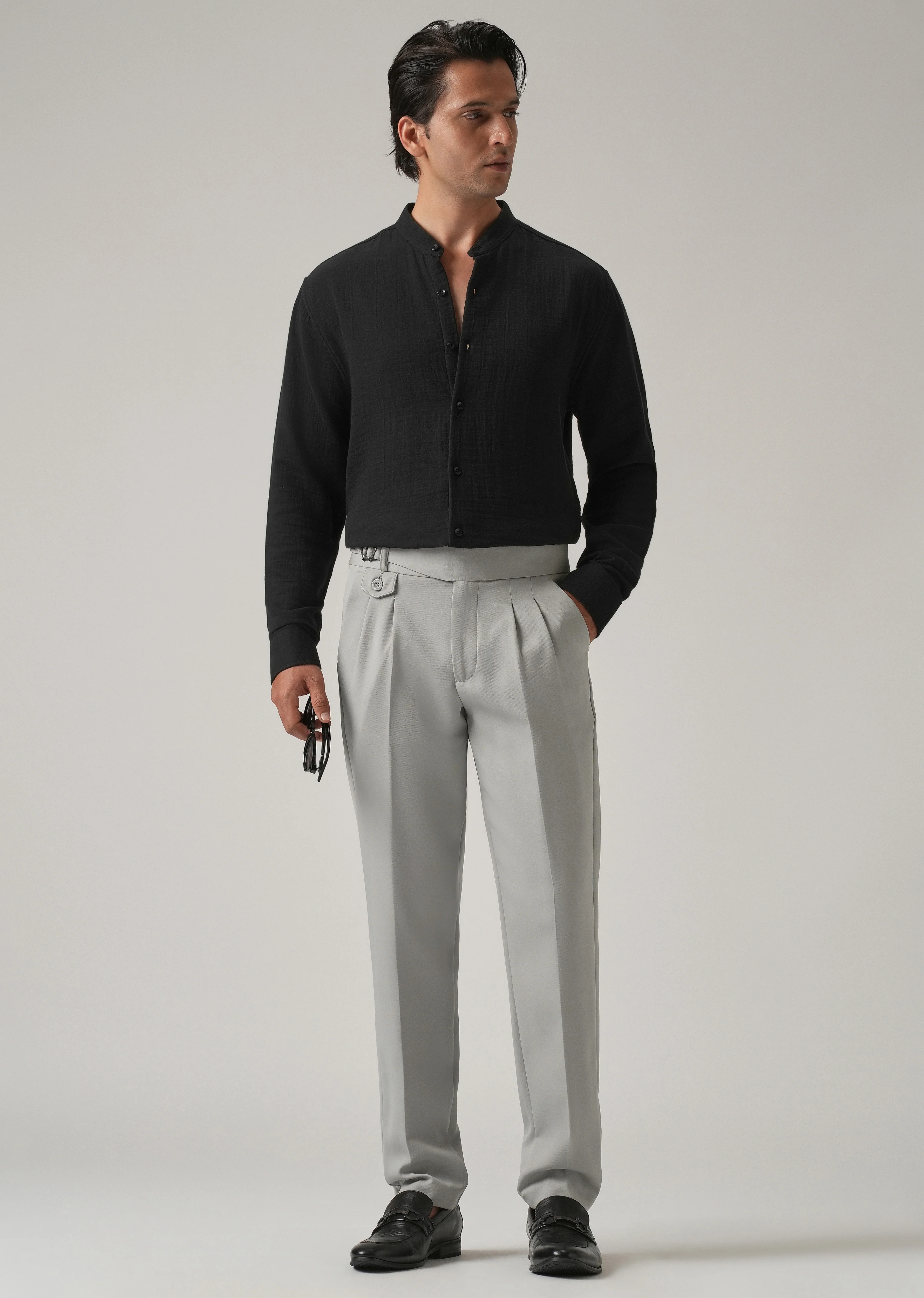 Frost Grey Gurkha Pant - Image 6