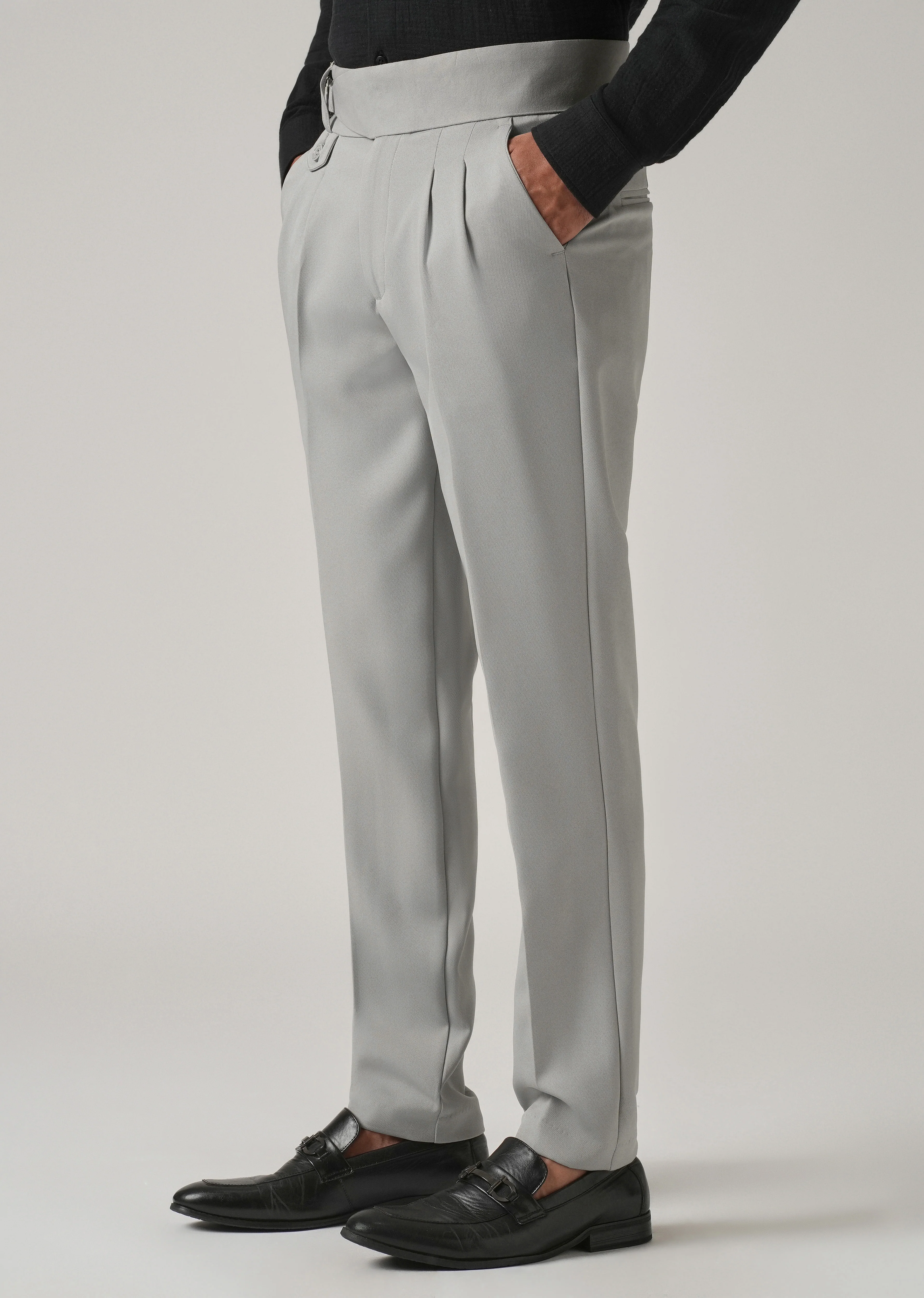 Frost Grey Gurkha Pant - Image 7