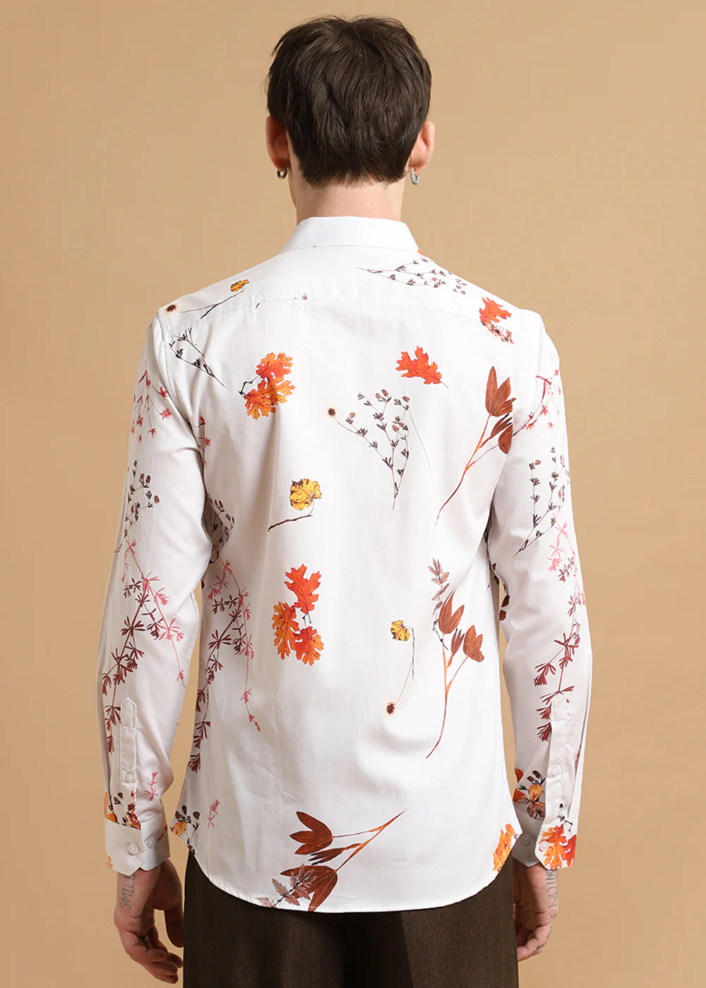 Fusion Leaf Printed shirt - Image 6