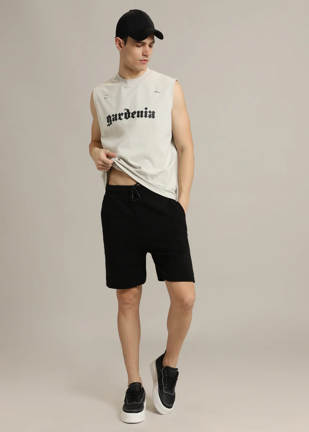 Gardenia Cream Ribbed Regular Tank - Image 6