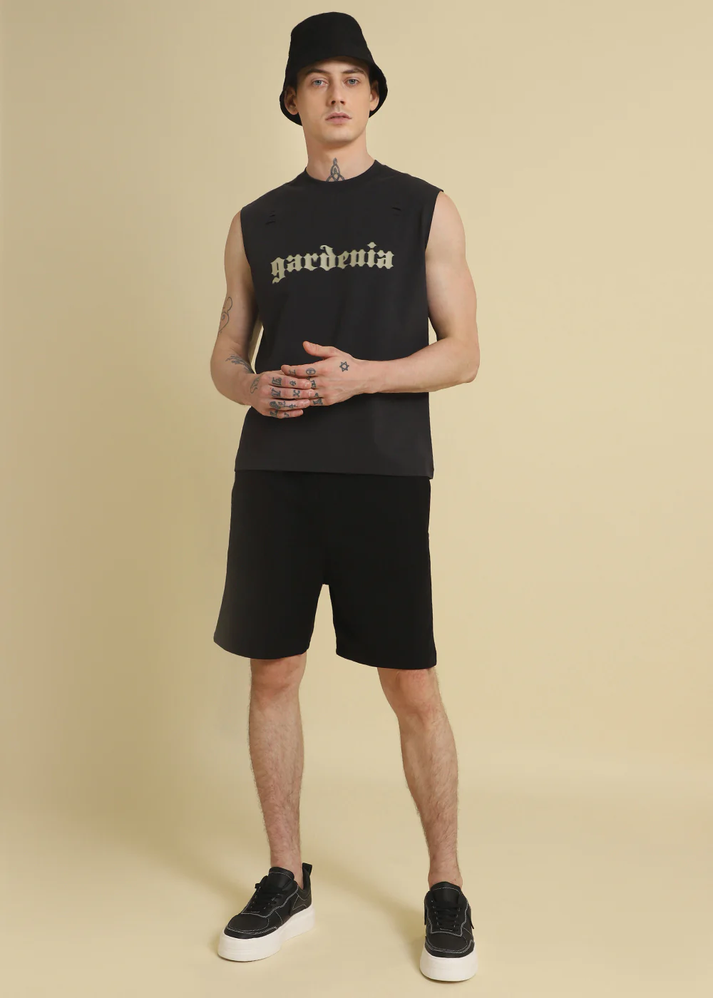 Gardenia Grey Ribbed Regular Tank - Image 6