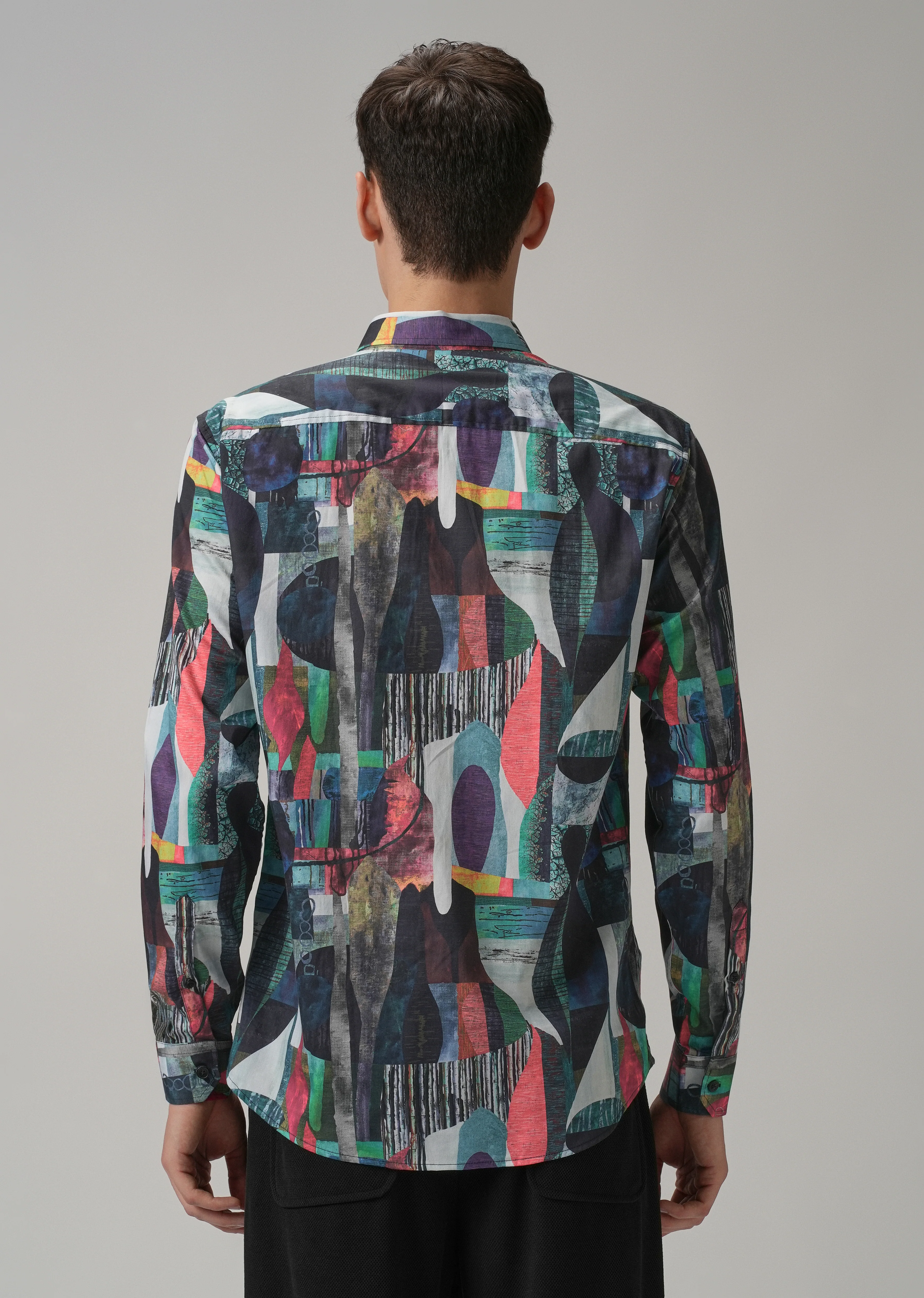 Printed Full-Sleeves Shirt - Image 3