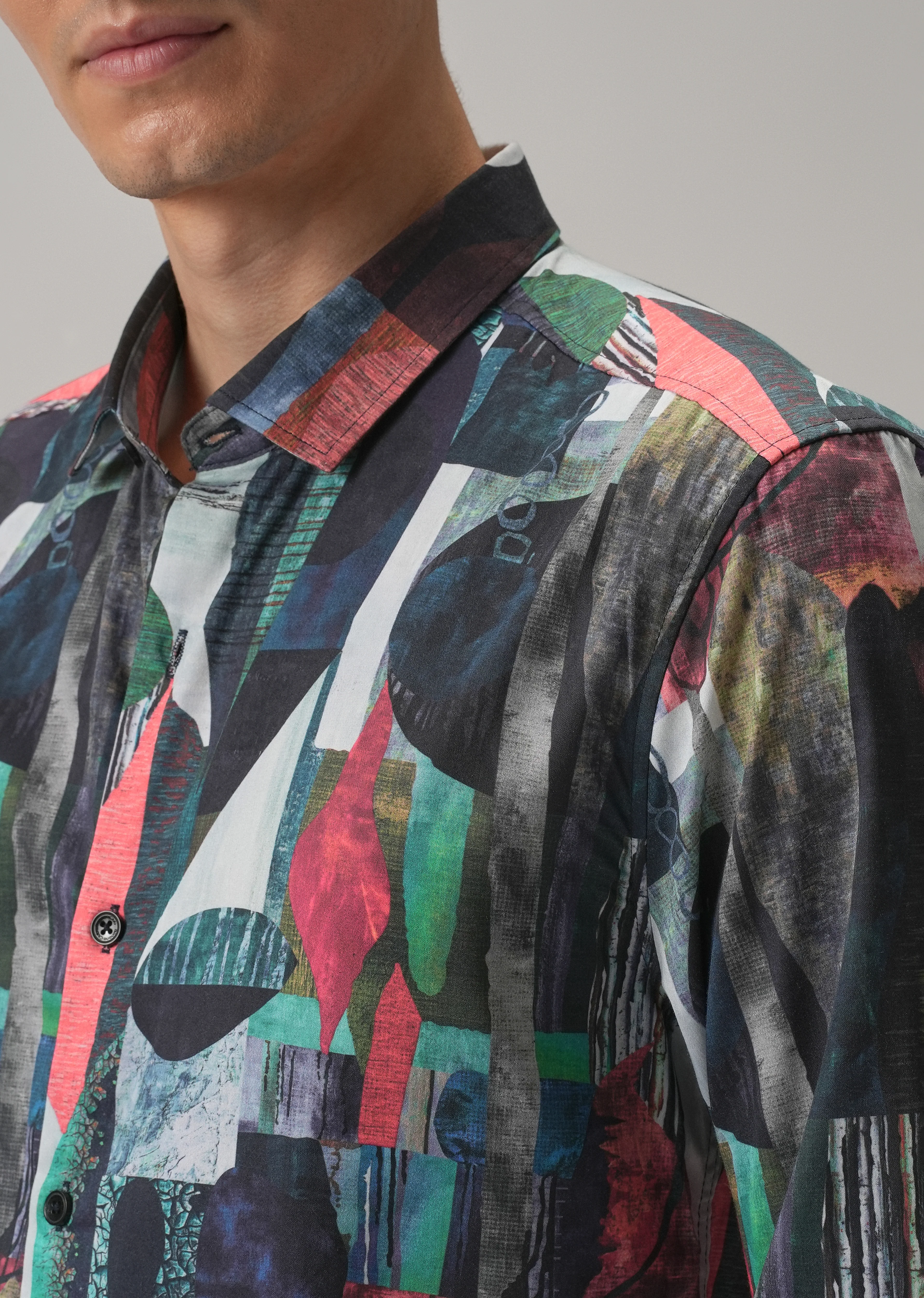 Printed Full-Sleeves Shirt - Image 5