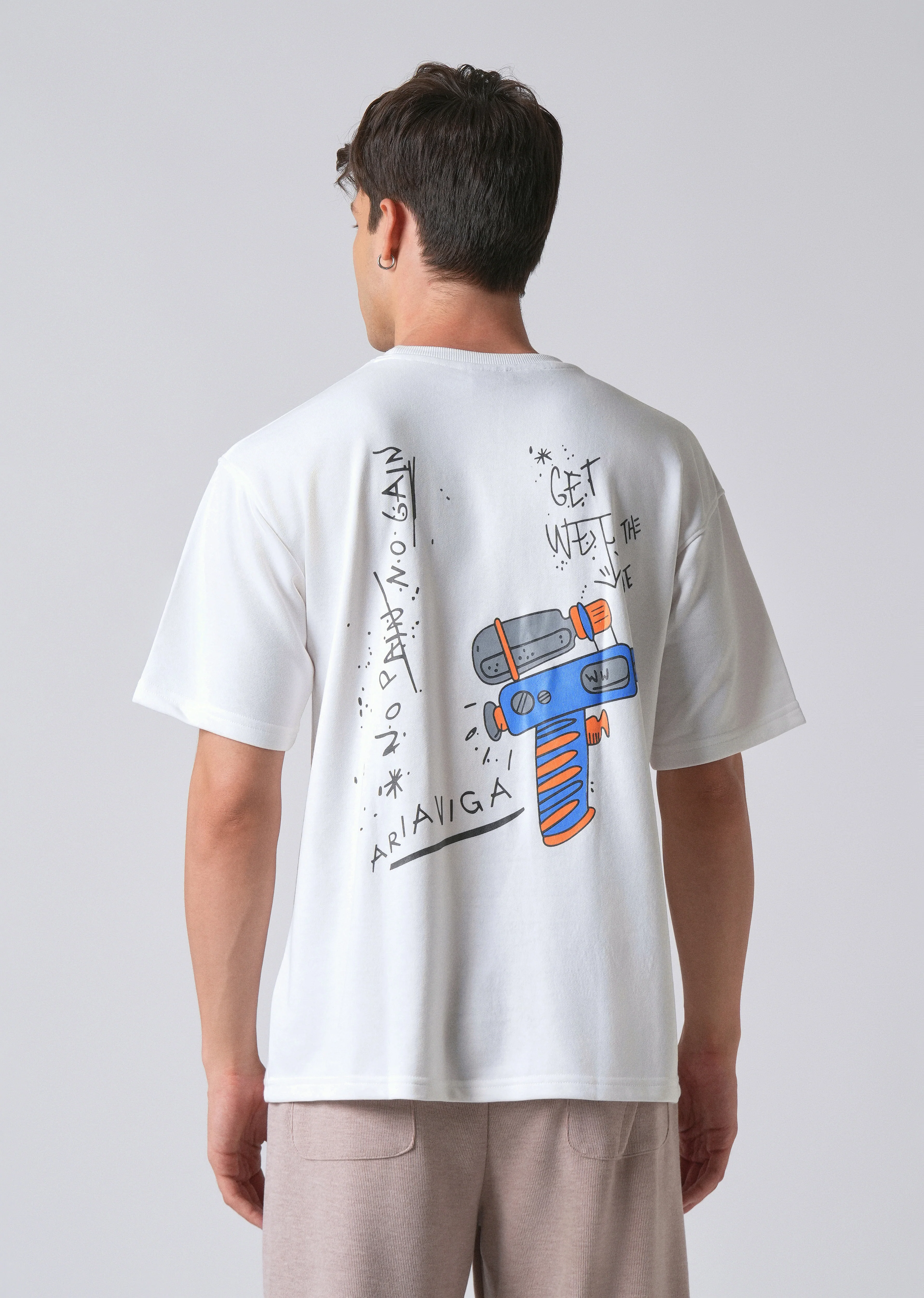 Ghost White Oversized T-shirt - Image 5