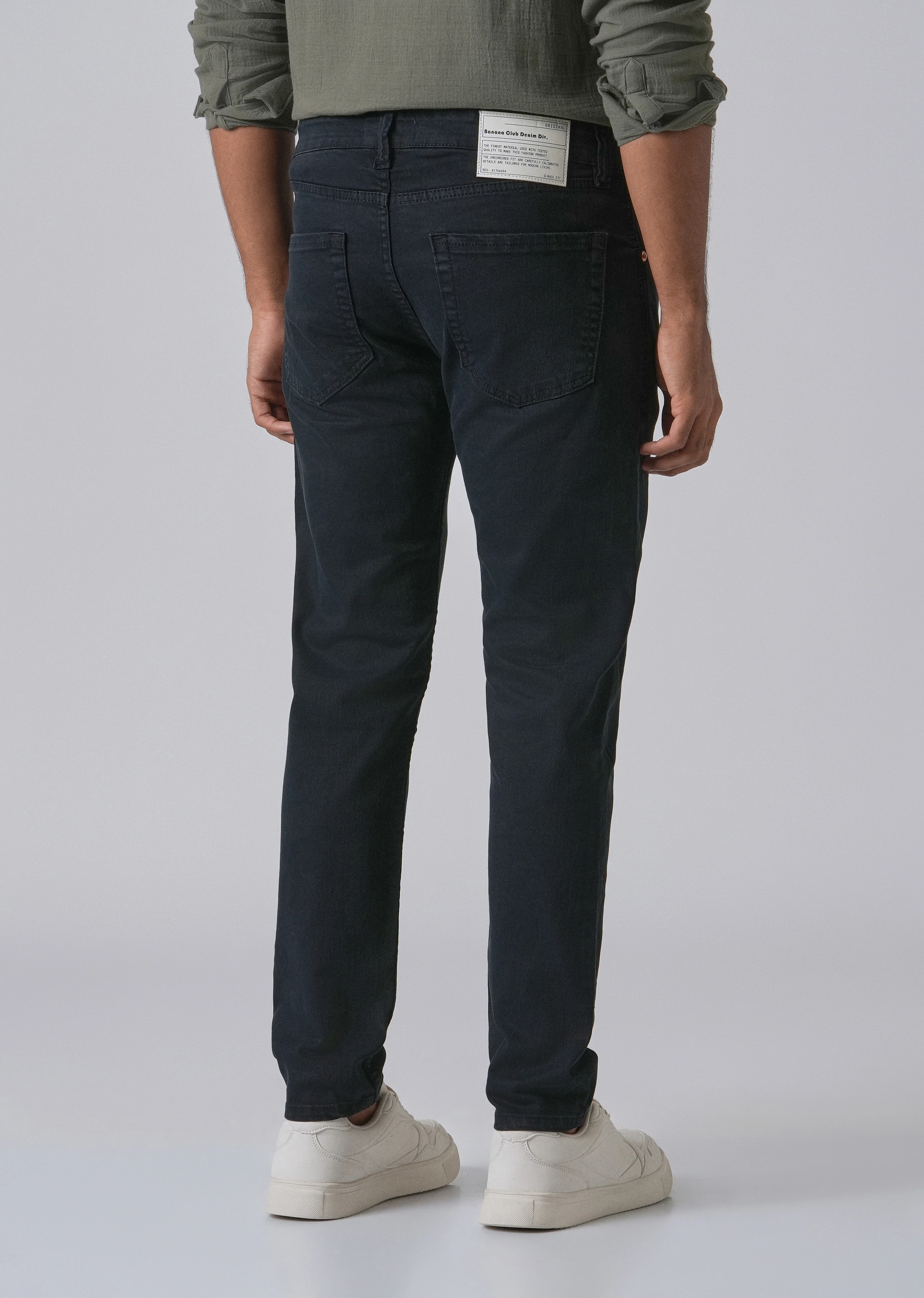 Grease Blue Slim fit Jeans - Image 2