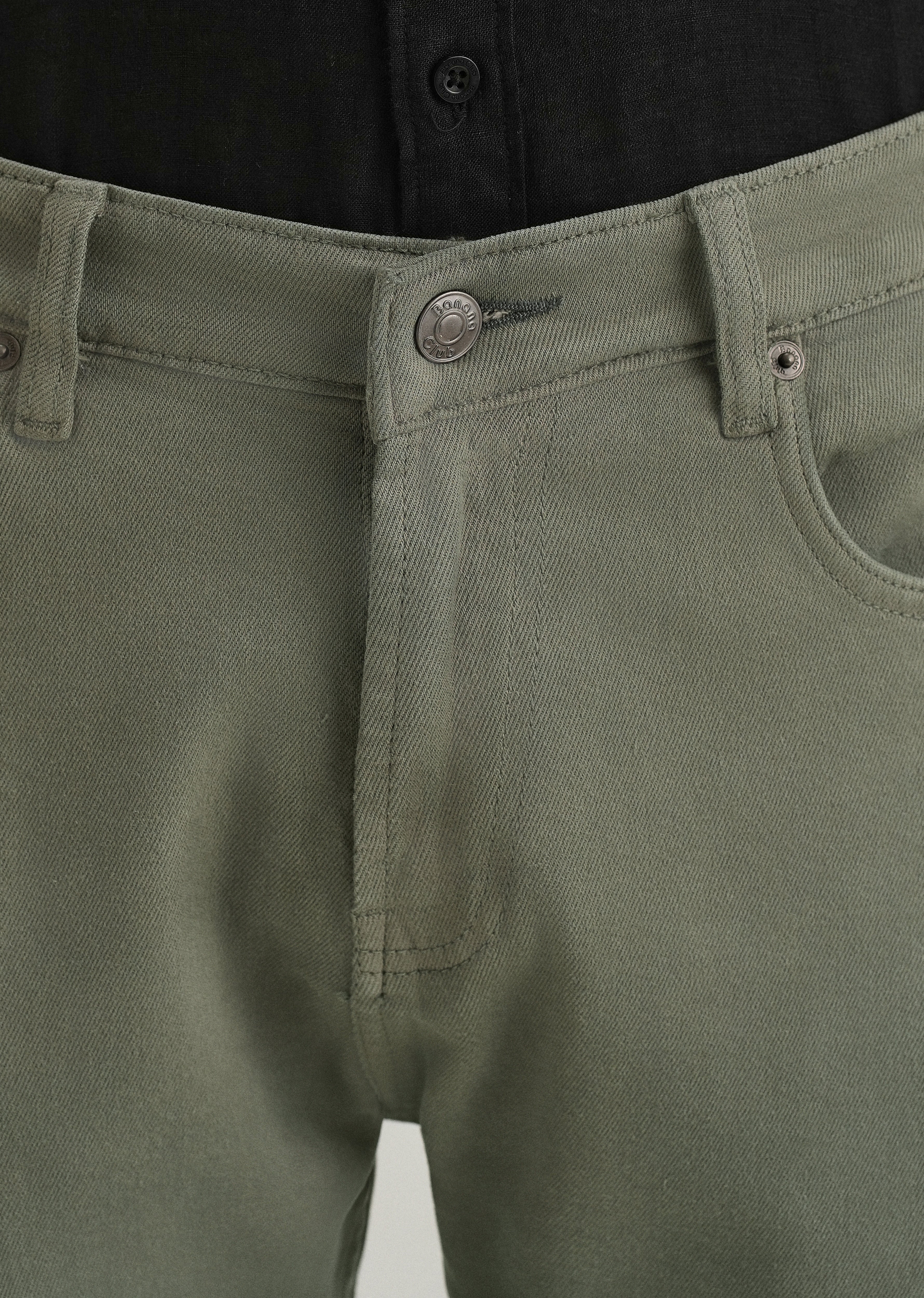 Green Ankle Slim Fit Denim - Image 5