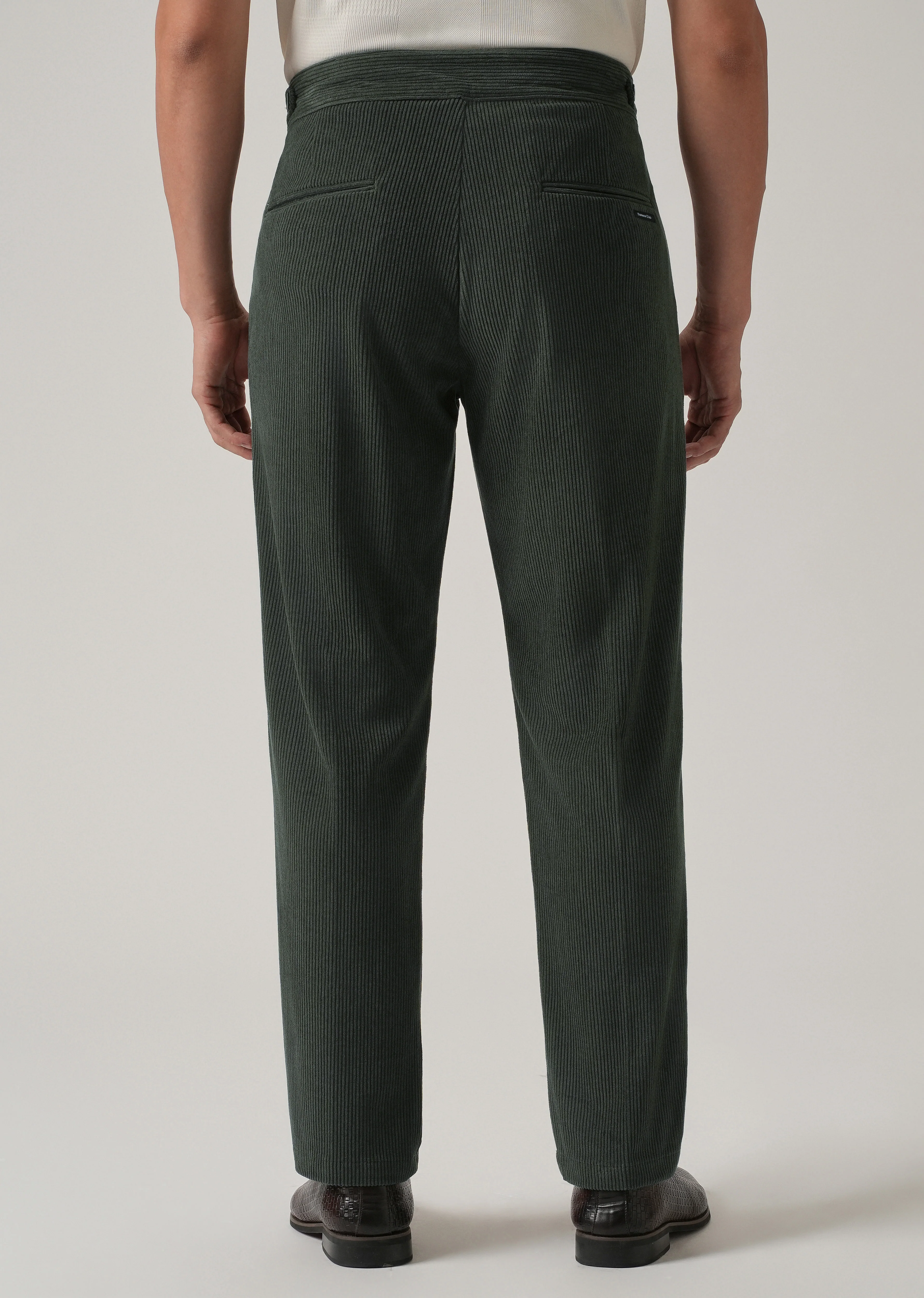 Green Corduroy Gurkha Pants - Image 2
