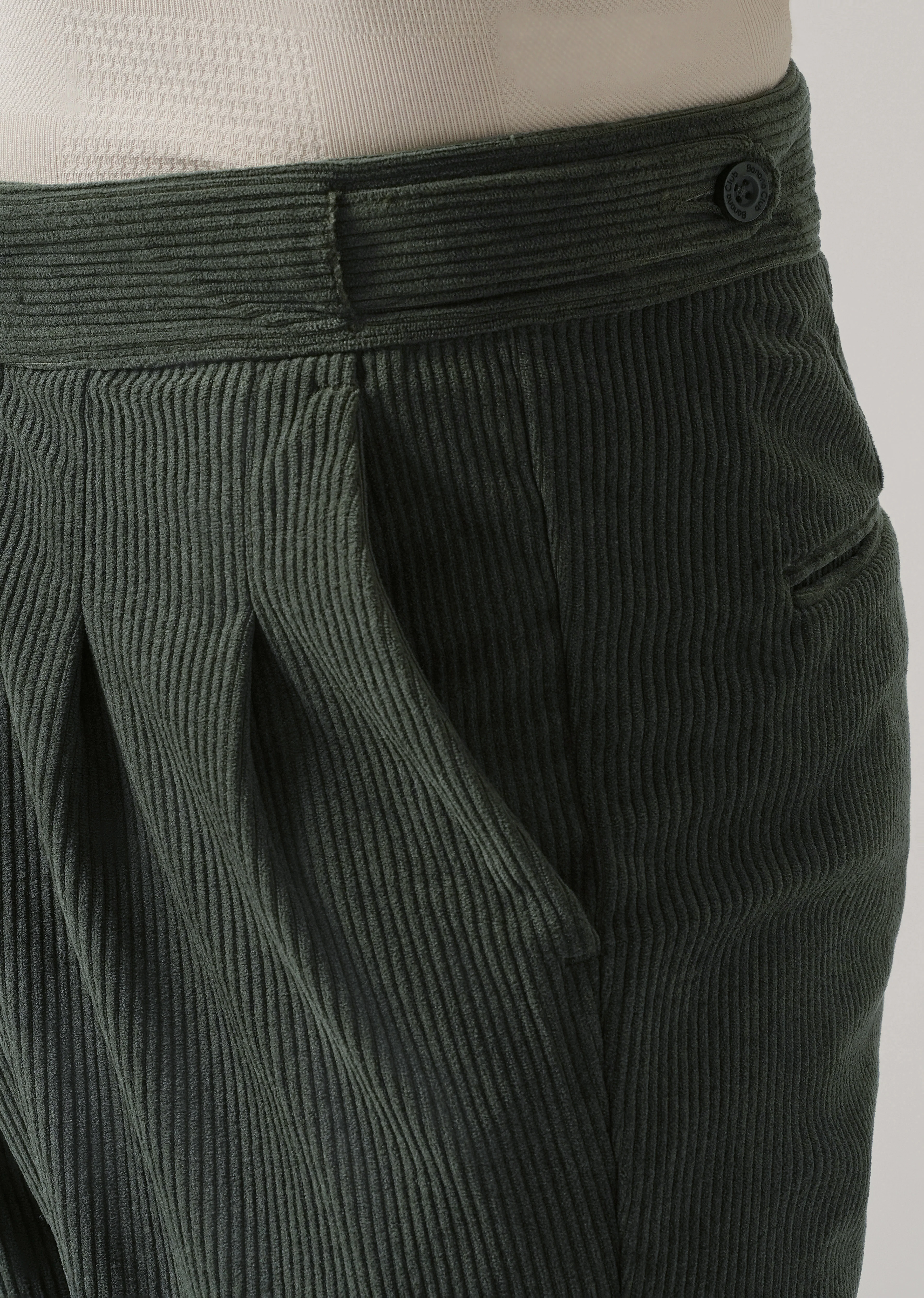 Green Corduroy Gurkha Pants - Image 5