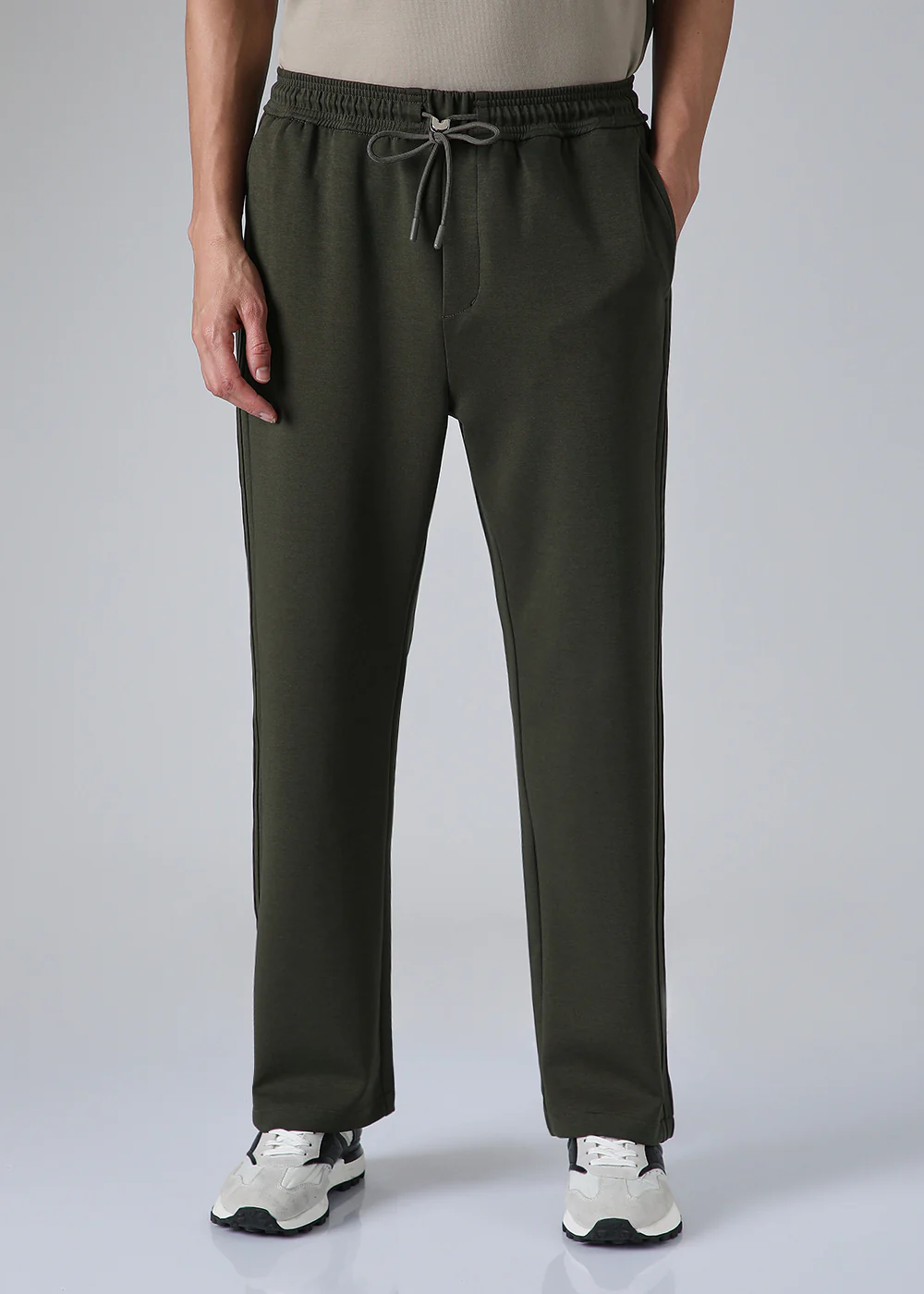 Green Drawstring Korean Pant - Image 3