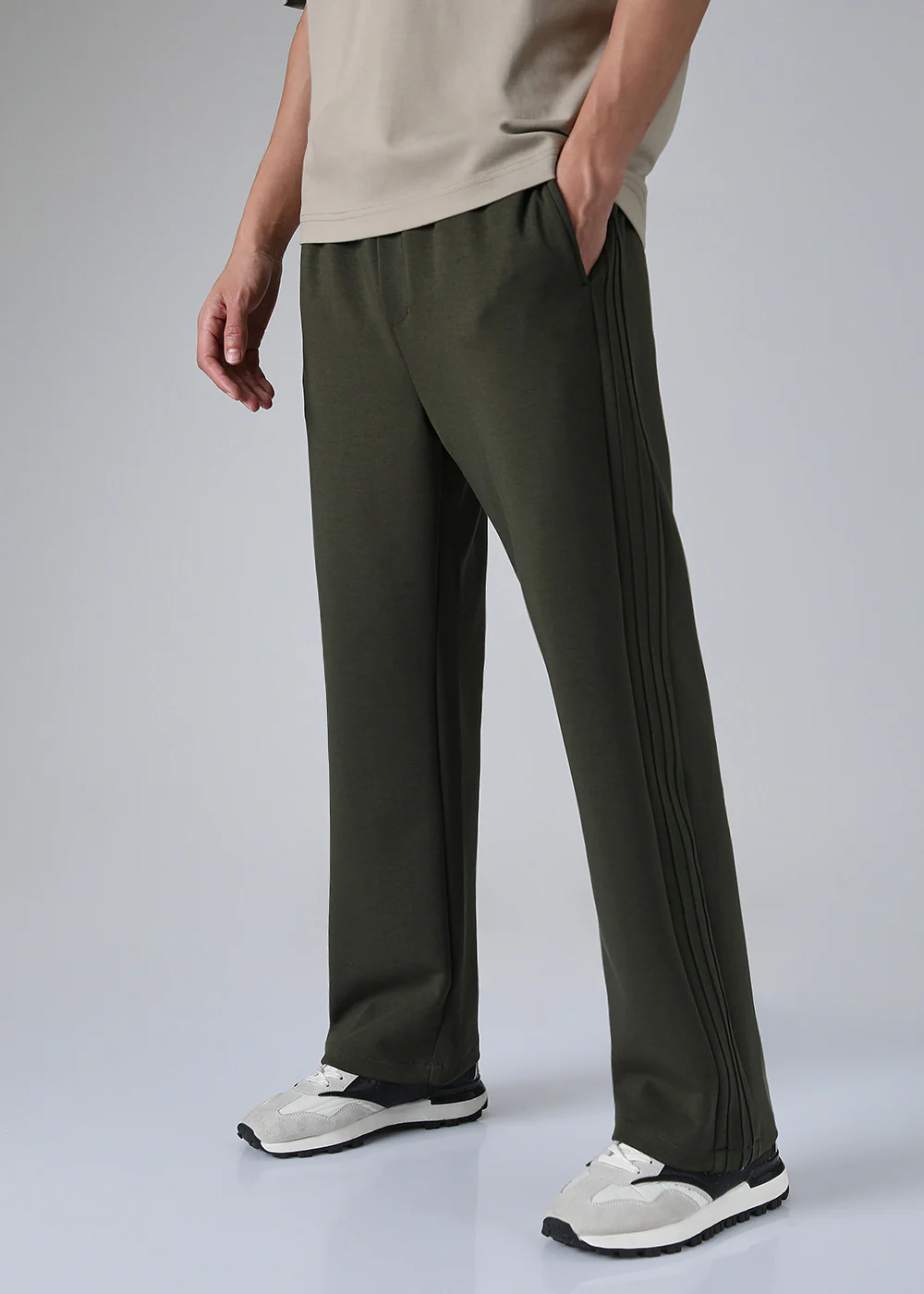 Green Drawstring Korean Pant - Image 4
