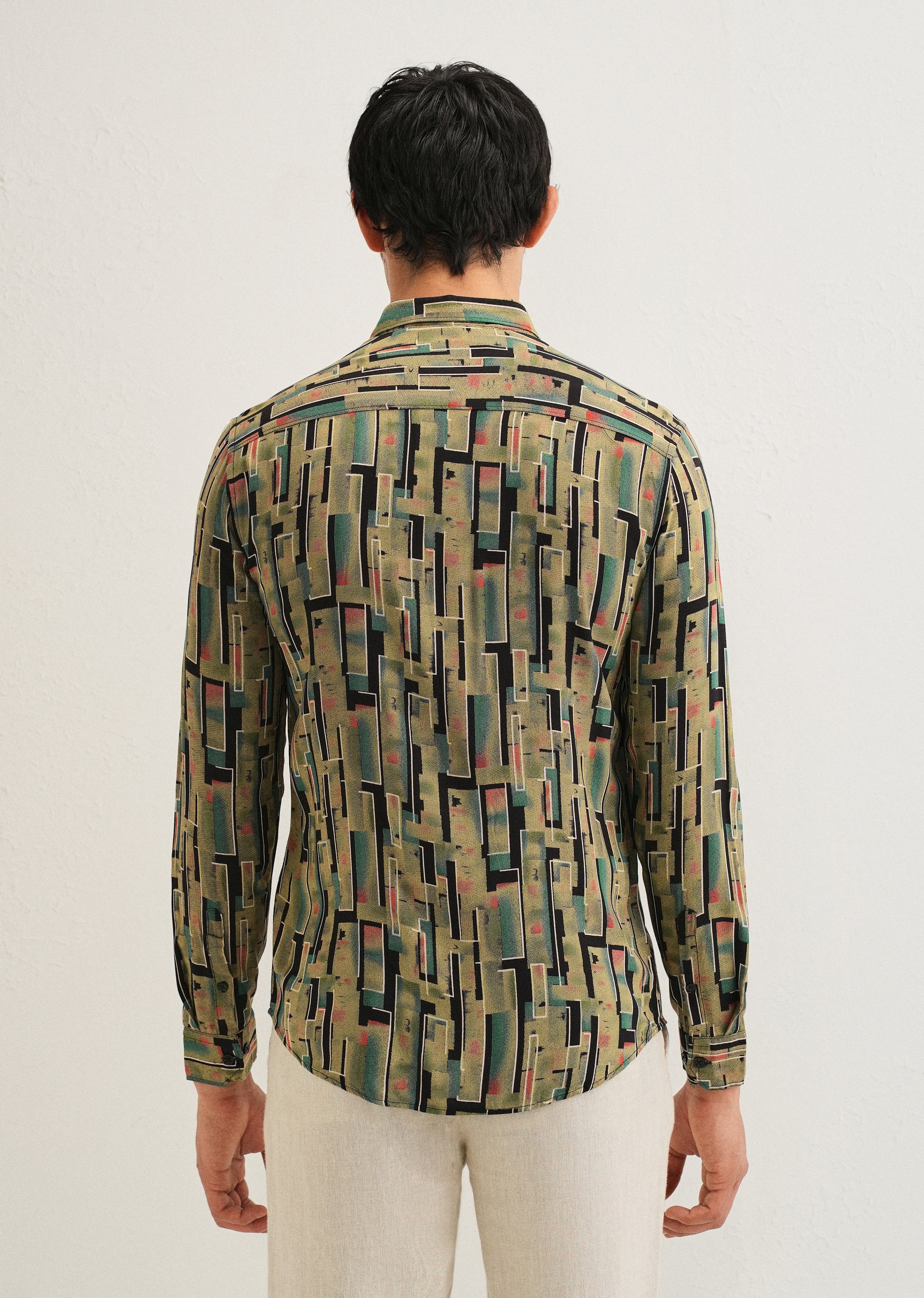 Green Feather Shirt - Image 2