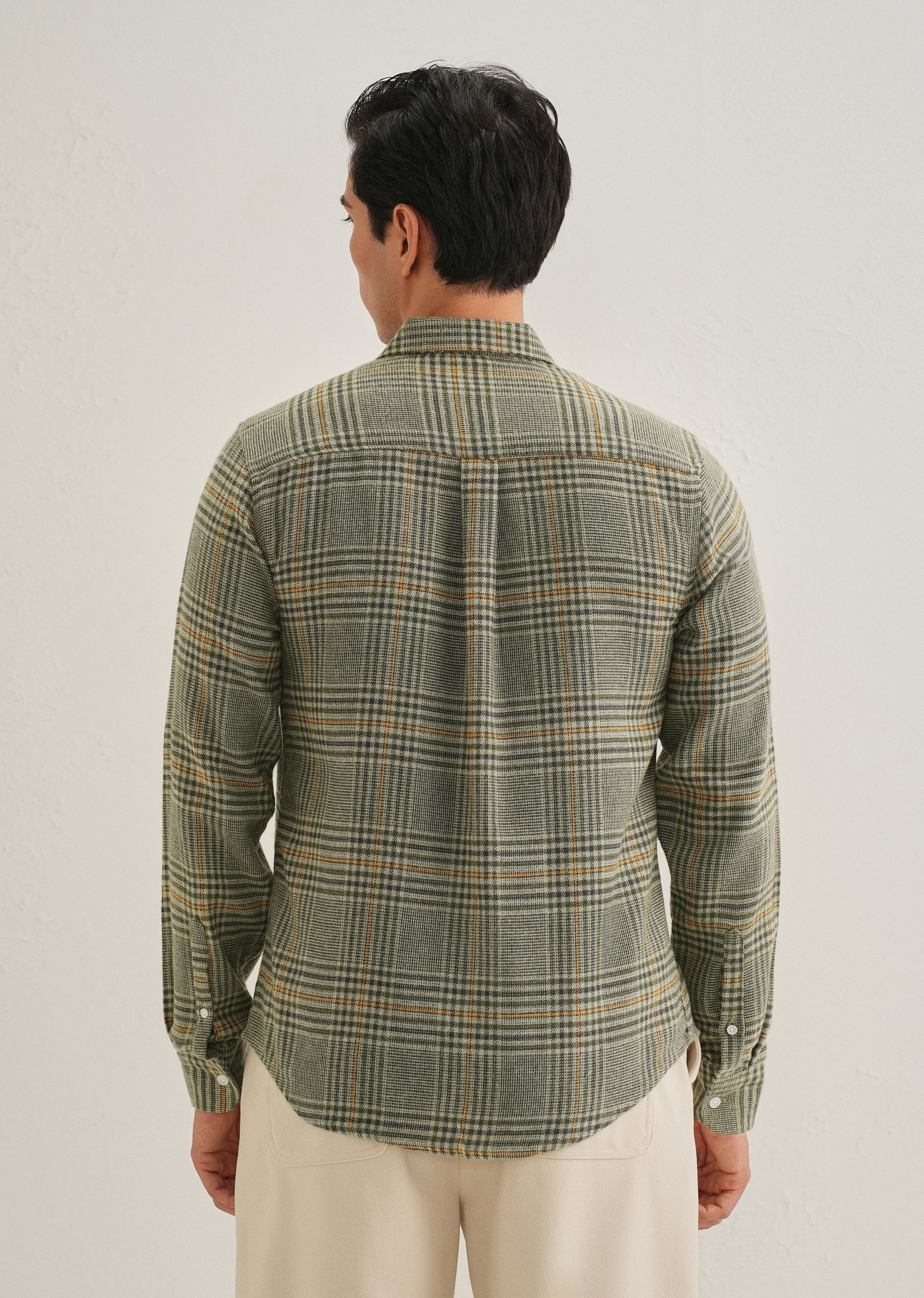 Green Glen Plaid Check Shirt - Image 5