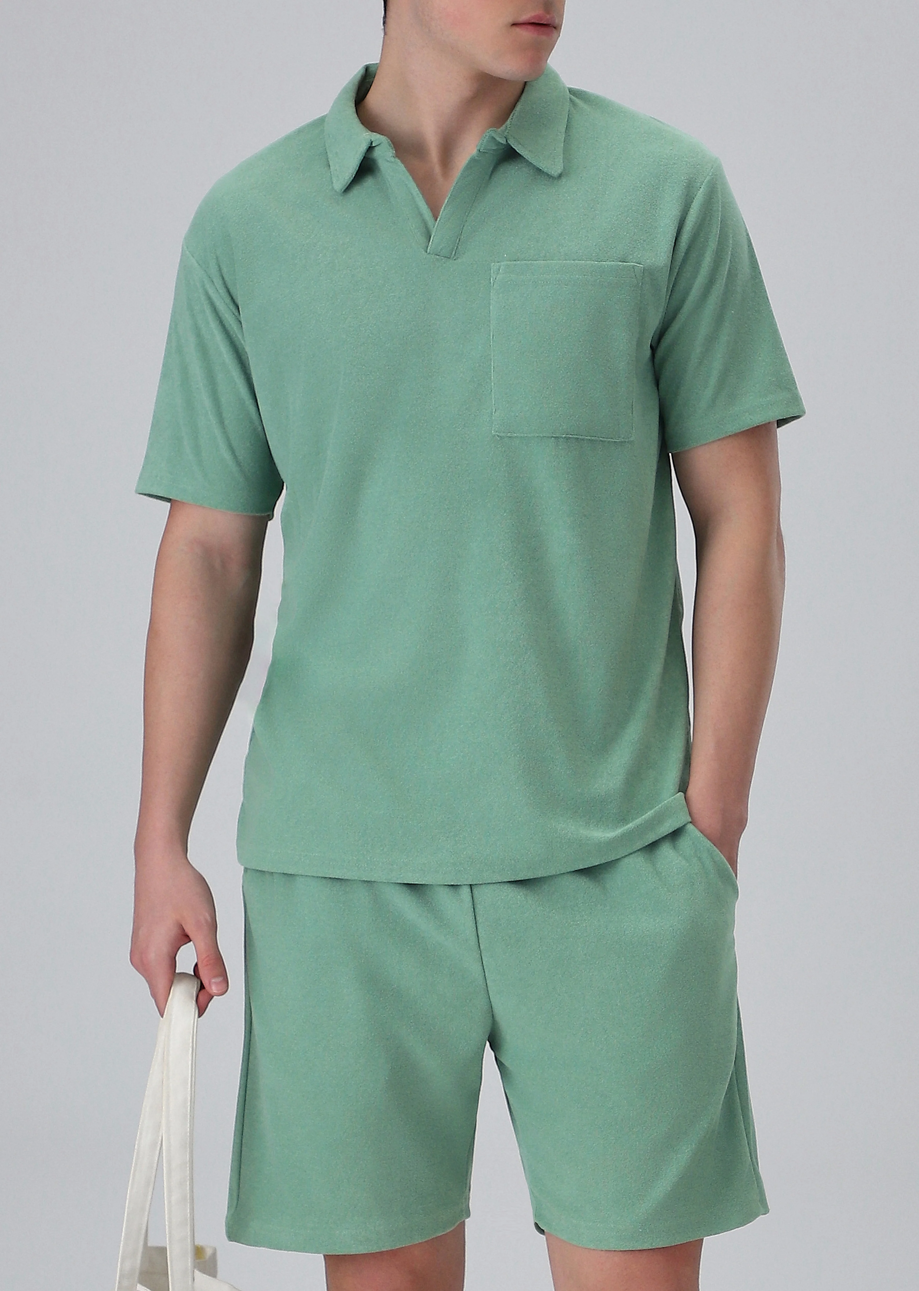 Green Knitted Co-ord Set - Image 7