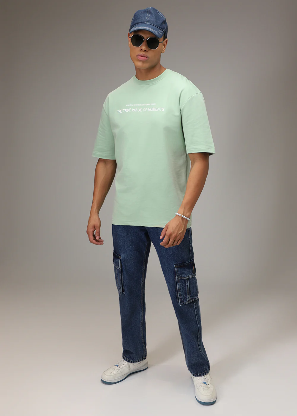 Green Oversized T-Shirt - Image 4