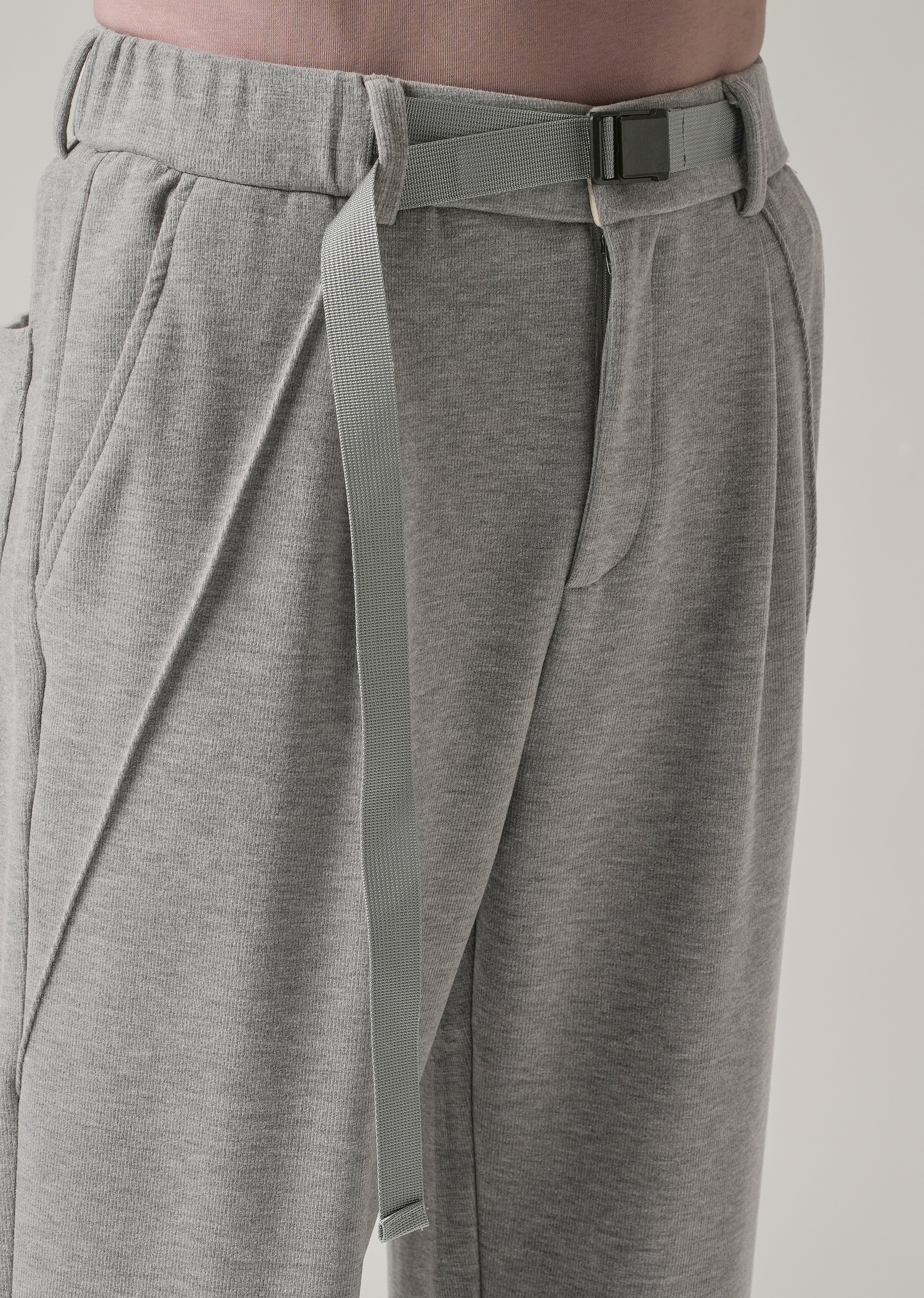 Grey Corduroy Relaxed Fit Pant - Image 5
