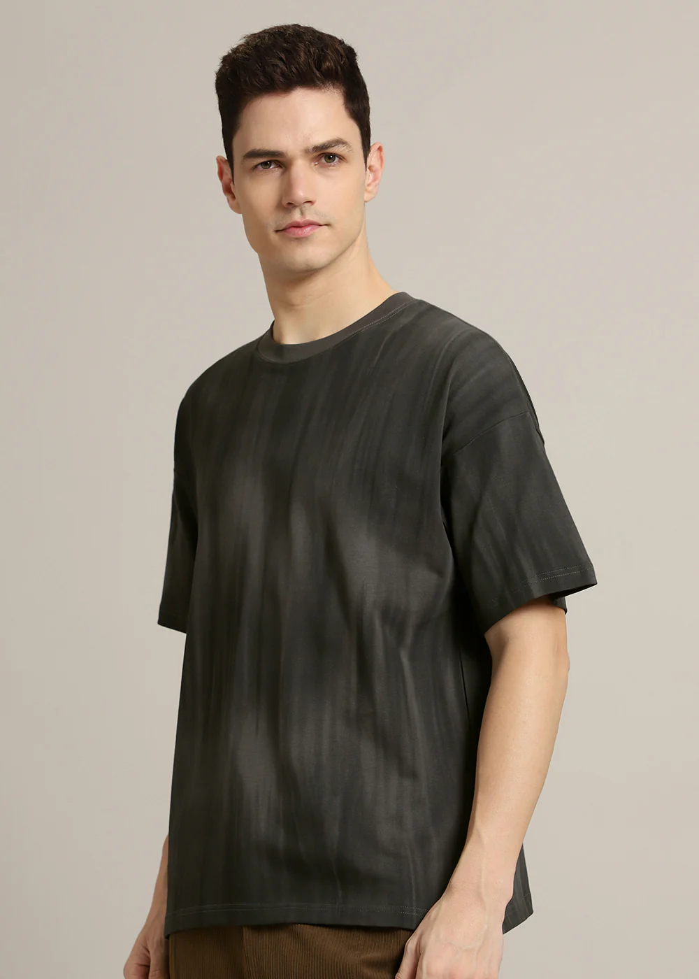 Grey Gradient Oversized T-shirt - Image 5