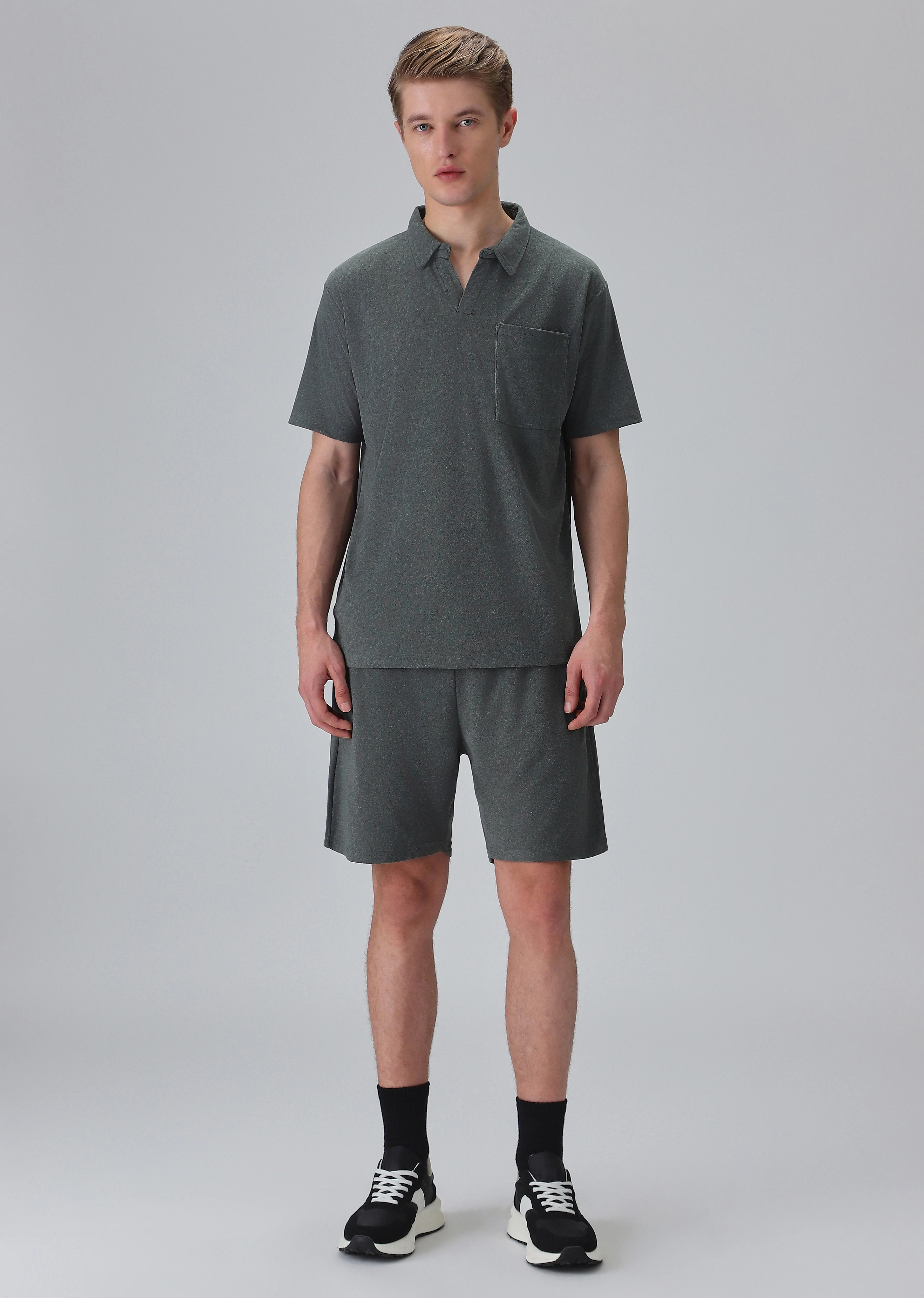 Grey Knitted Co-ord Set - Image 4