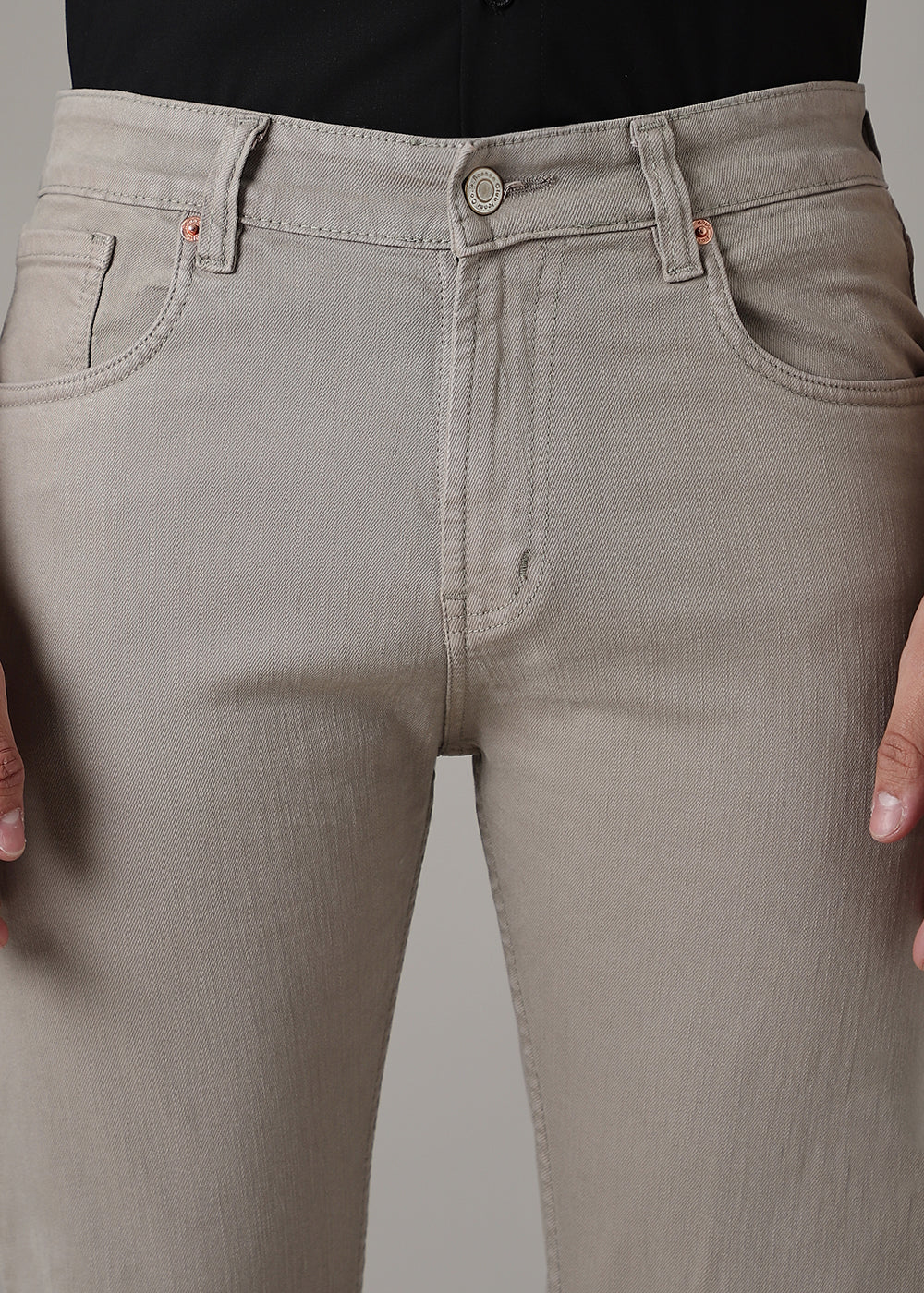 Grey Slim Fit Denim - Image 2